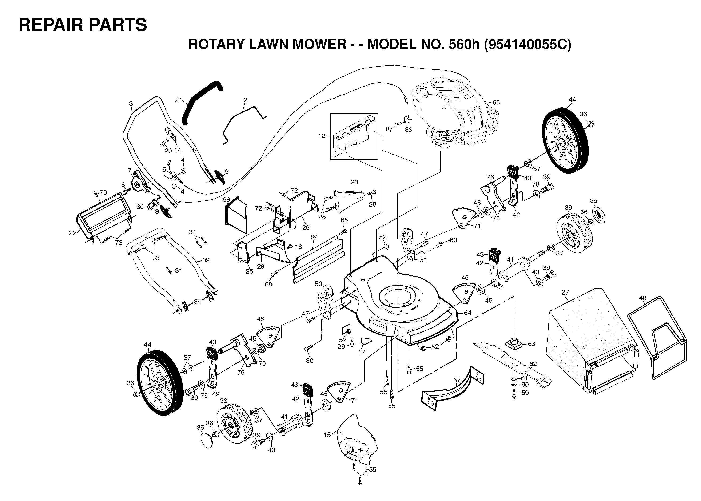 SECTOR GEAR / AXLE SUPPORT