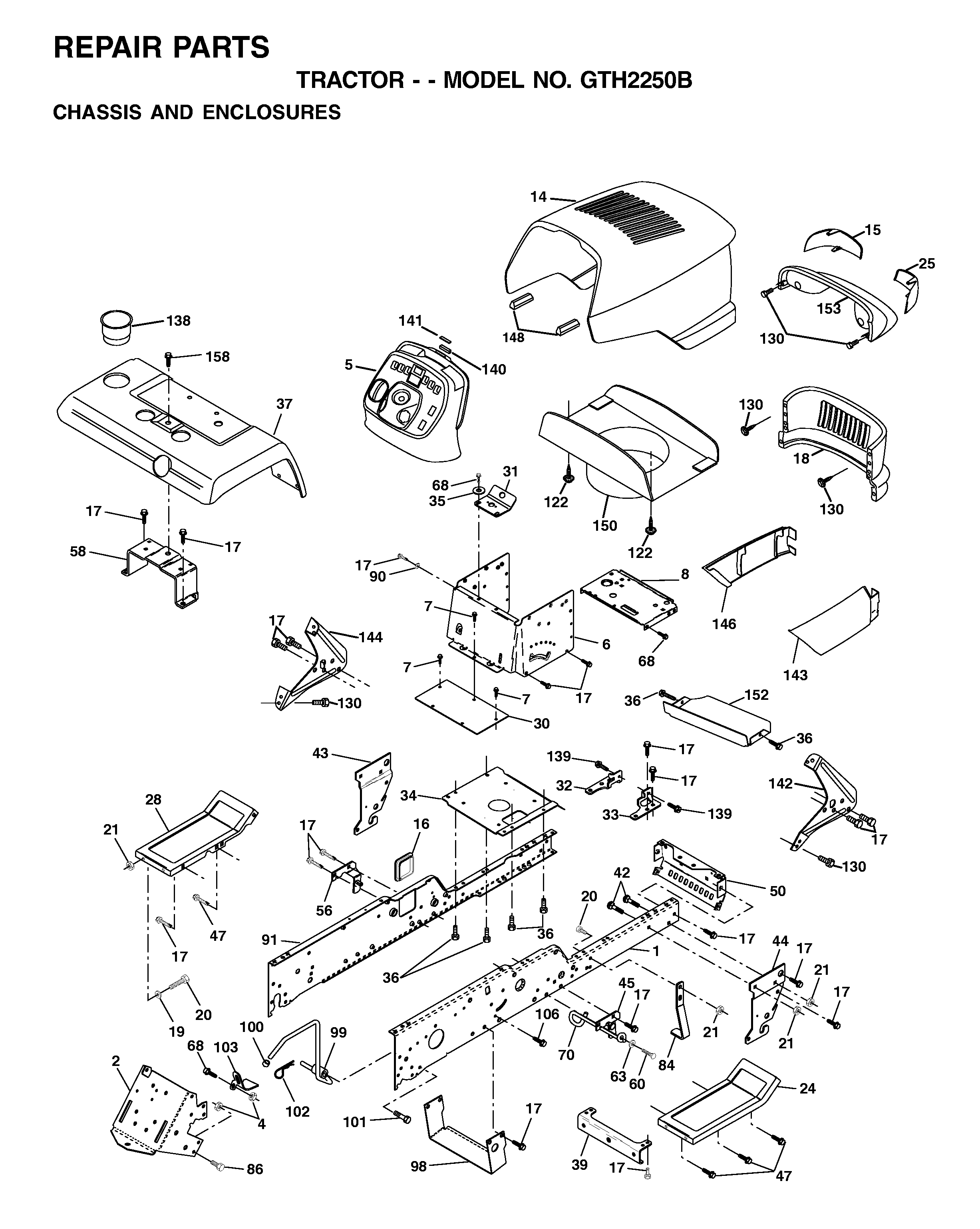 MOWER LIFT / DECK LIFT