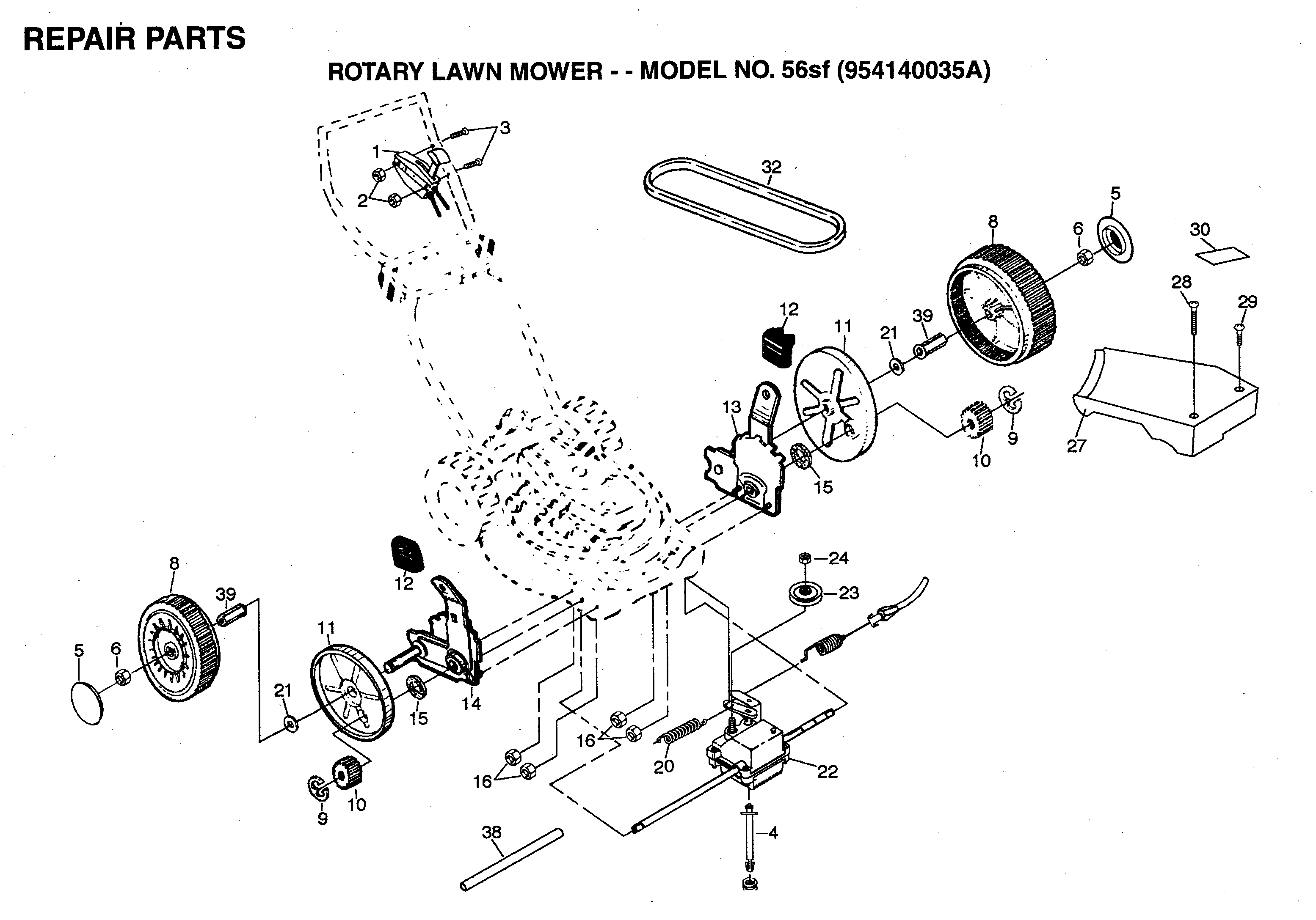 REPAIR PARTS