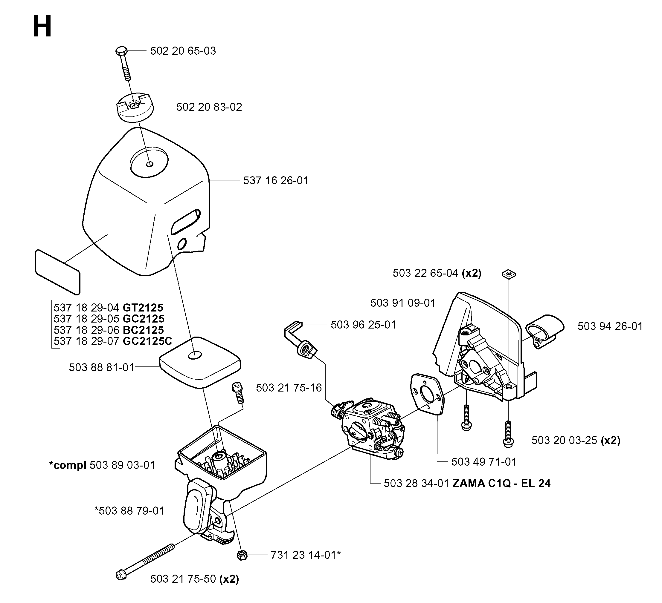 FREQUENTLY USED PARTS