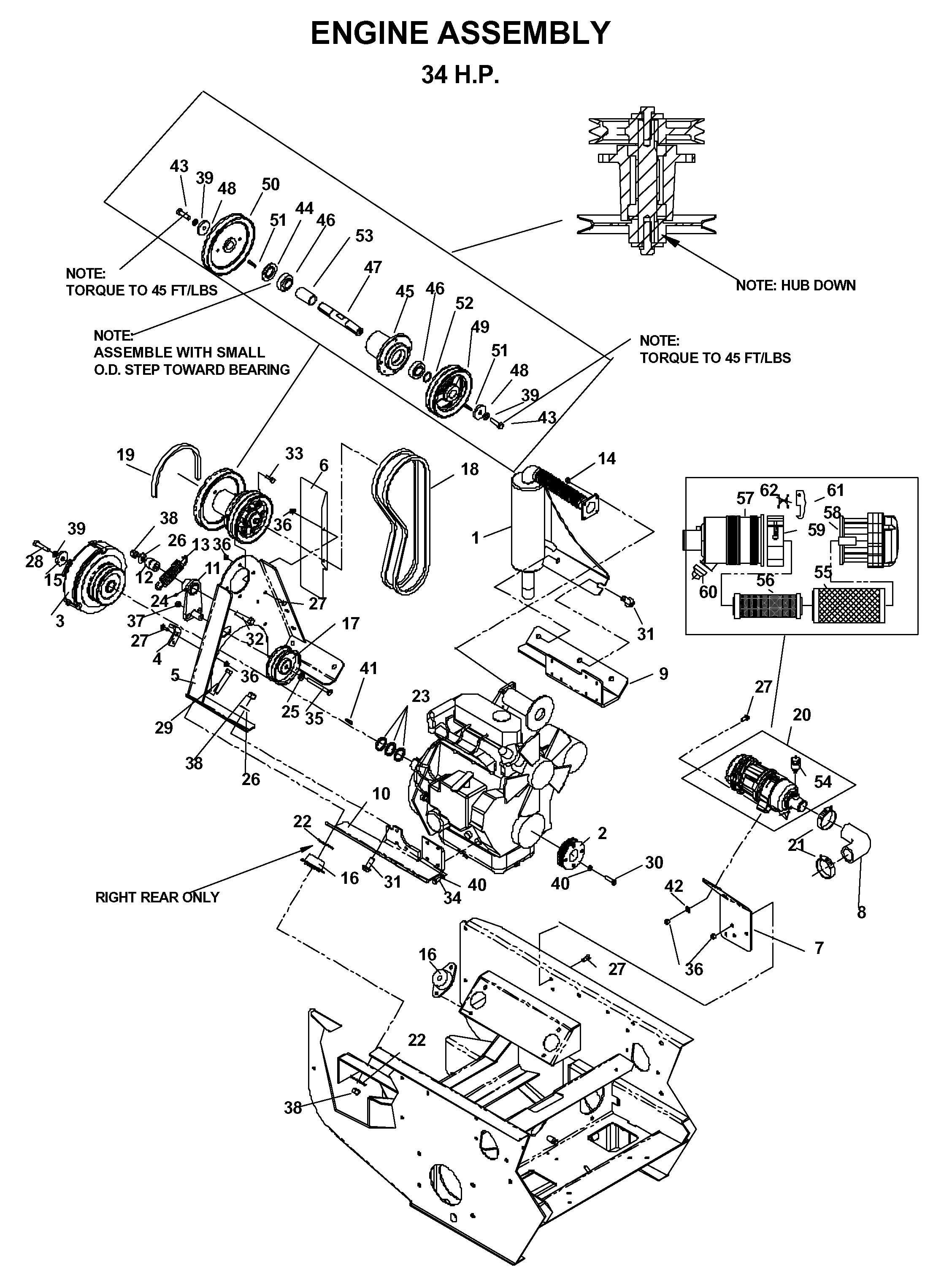 MOWER DECK / CUTTING DECK