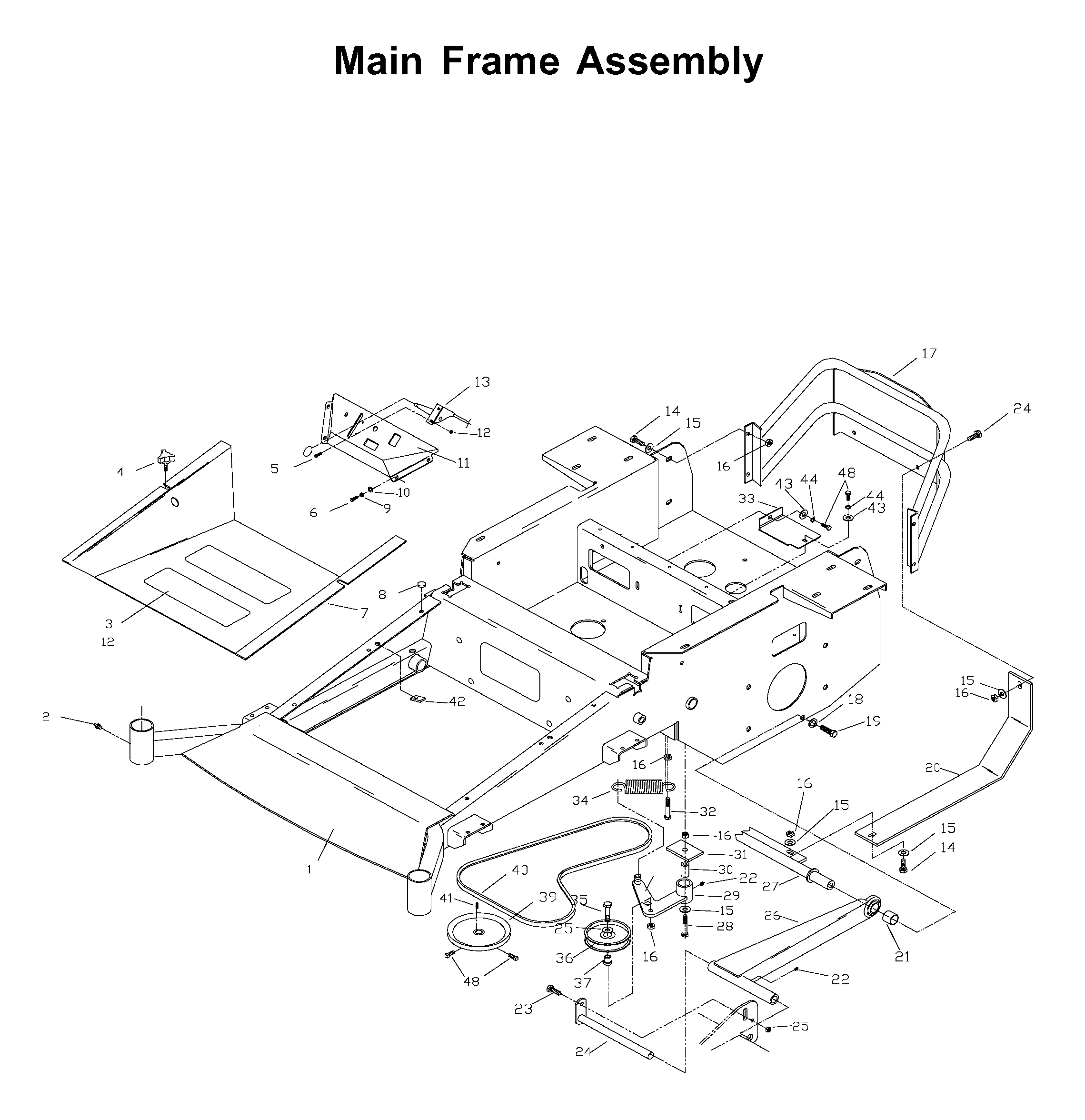 MAINFRAME, LEFT SIDE