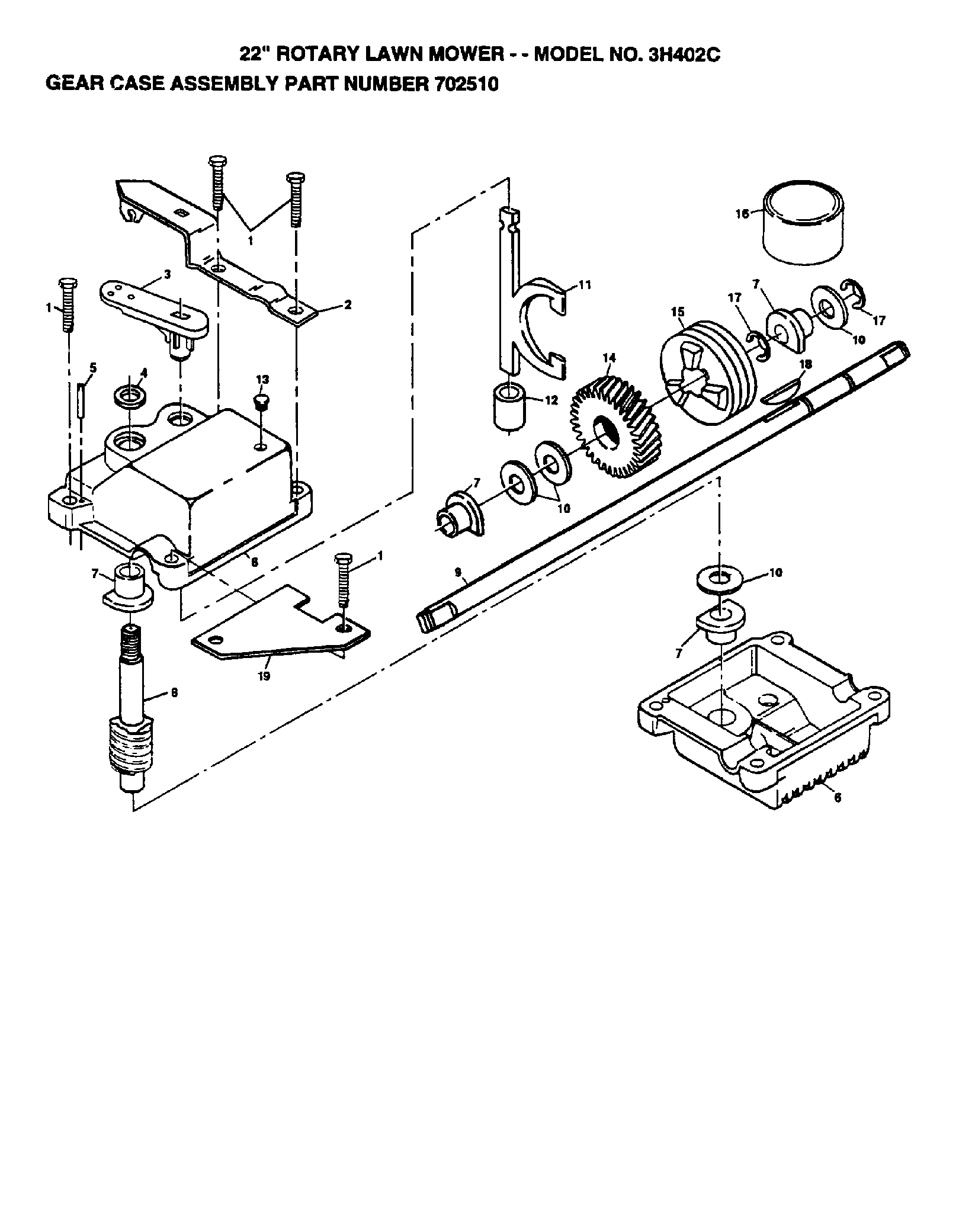 MOWER LIFT / DECK LIFT