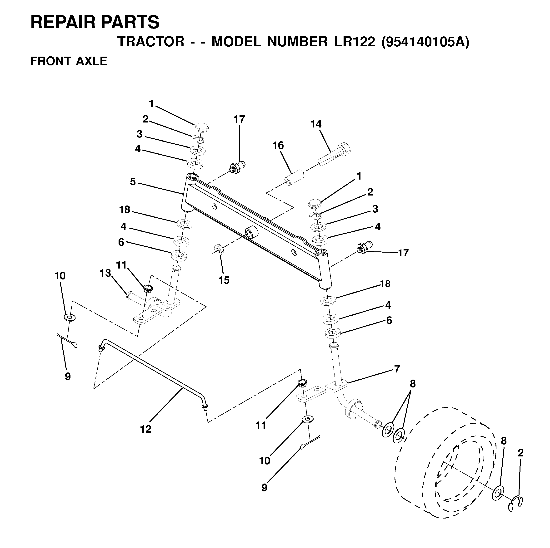 FRONT AXLE 