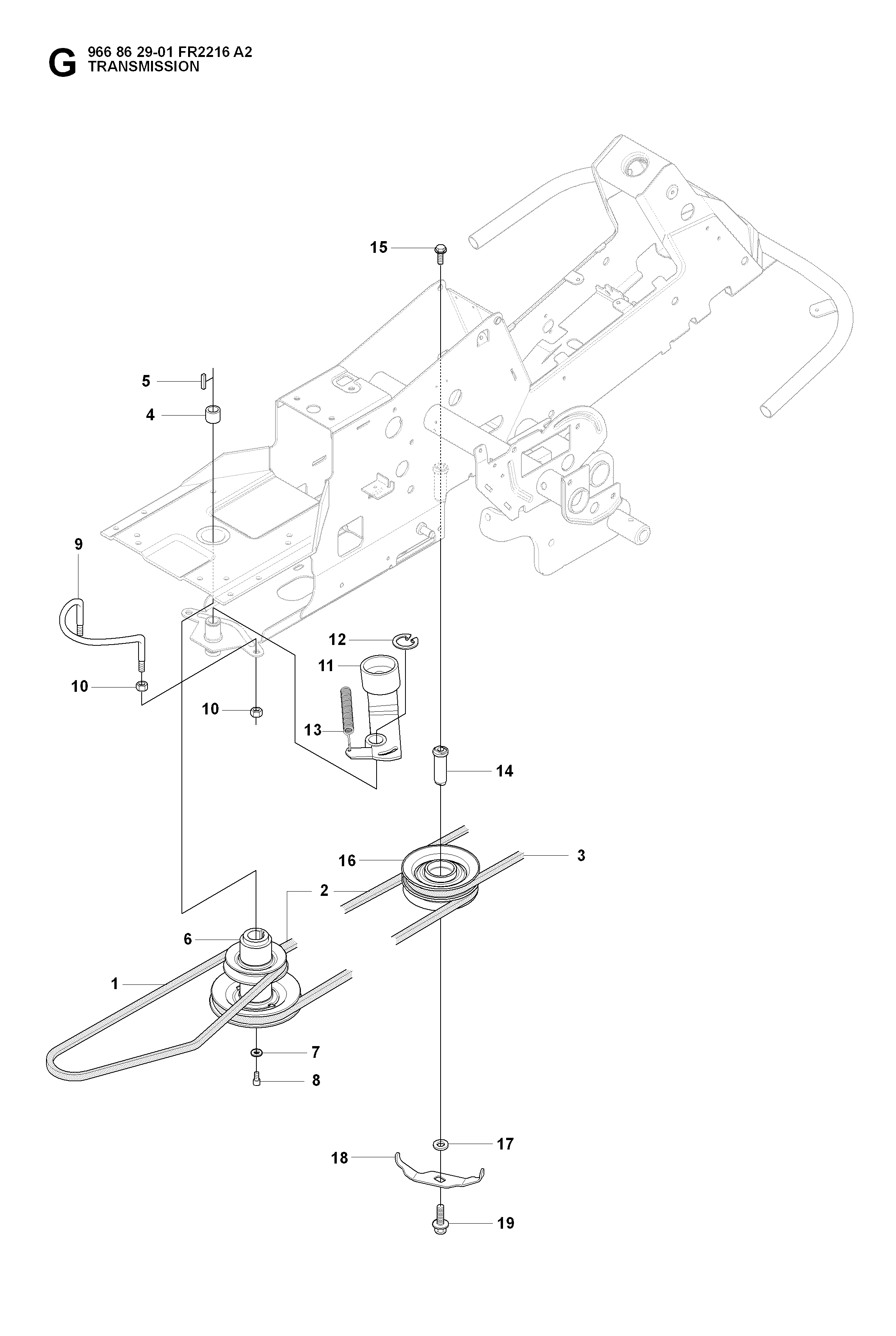 MOWER LIFT / DECK LIFT