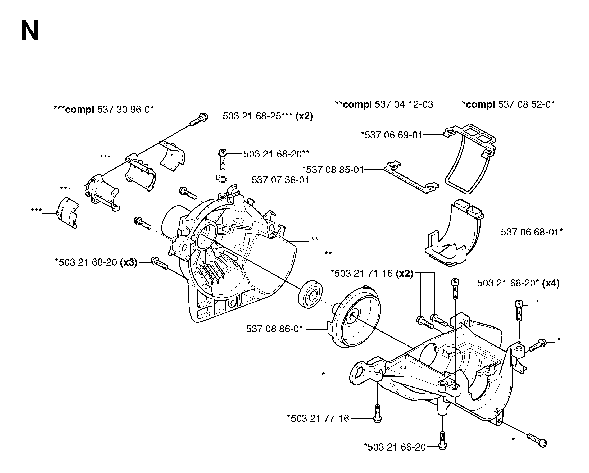 CRANKCASE & CLUTCHDRUM