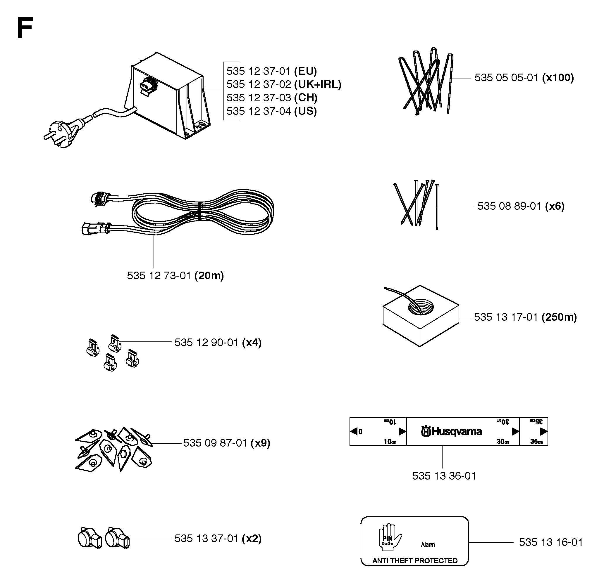 INSTALLATION ACCESSORIES