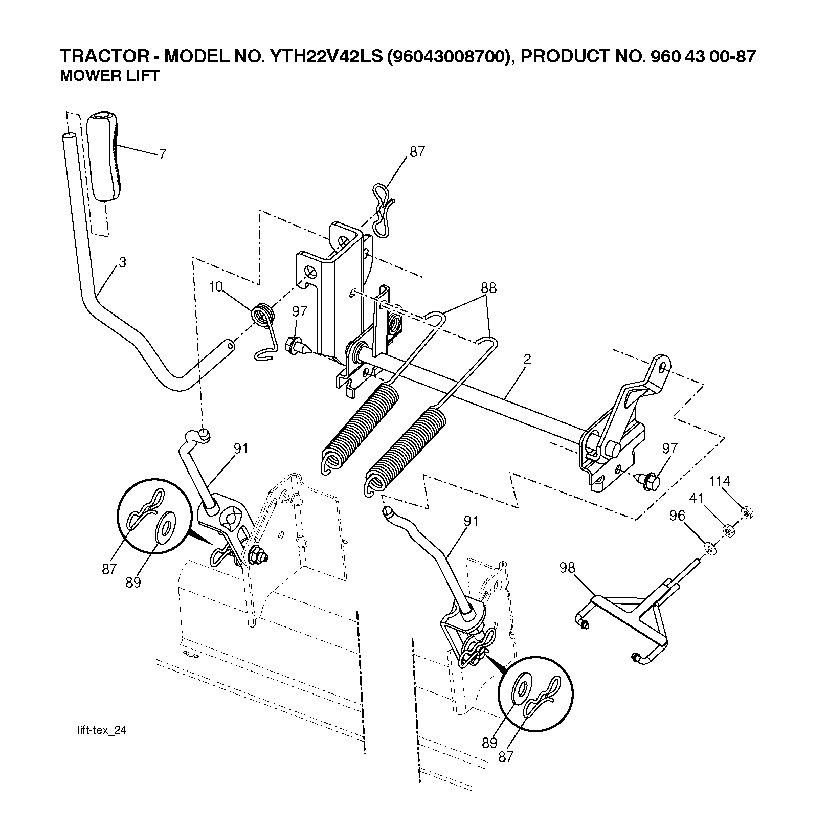 MOWER DECK / CUTTING DECK