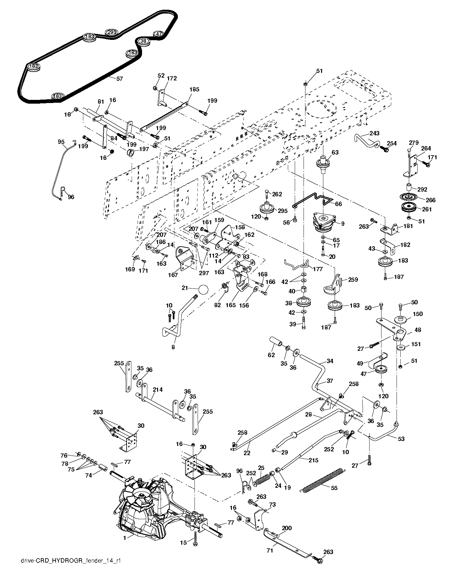 MOWER LIFT / DECK LIFT