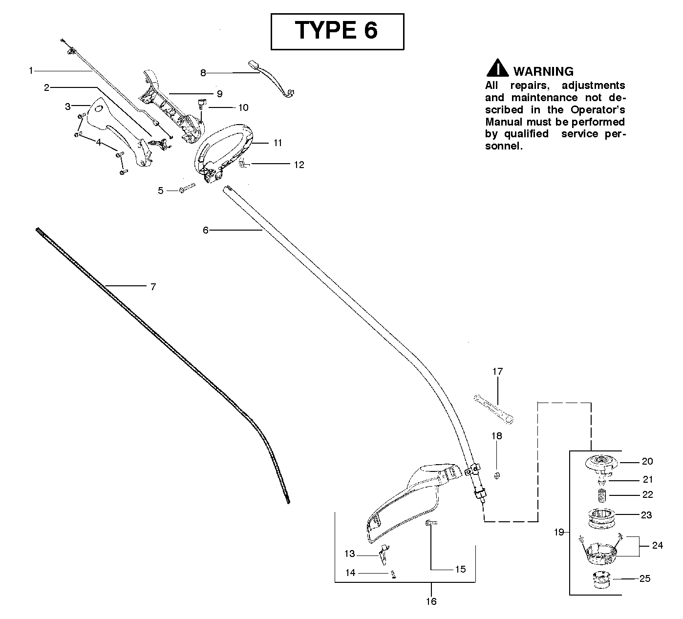 SHAFT & HANDLE