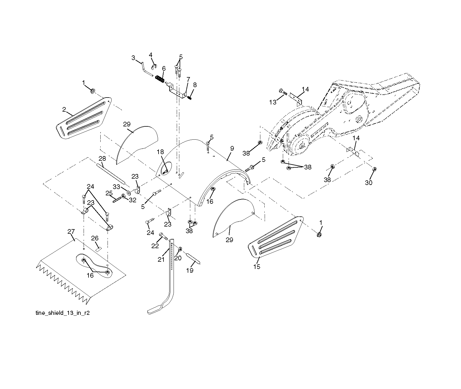 MOWER DECK / CUTTING DECK