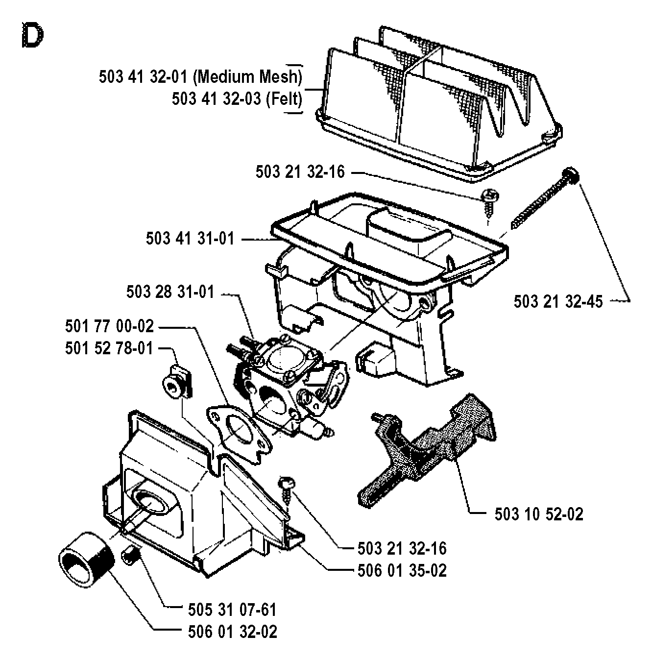 CARBURETOR & AIR FILTER