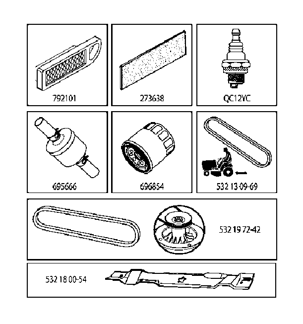 FREQUENTLY USED PARTS