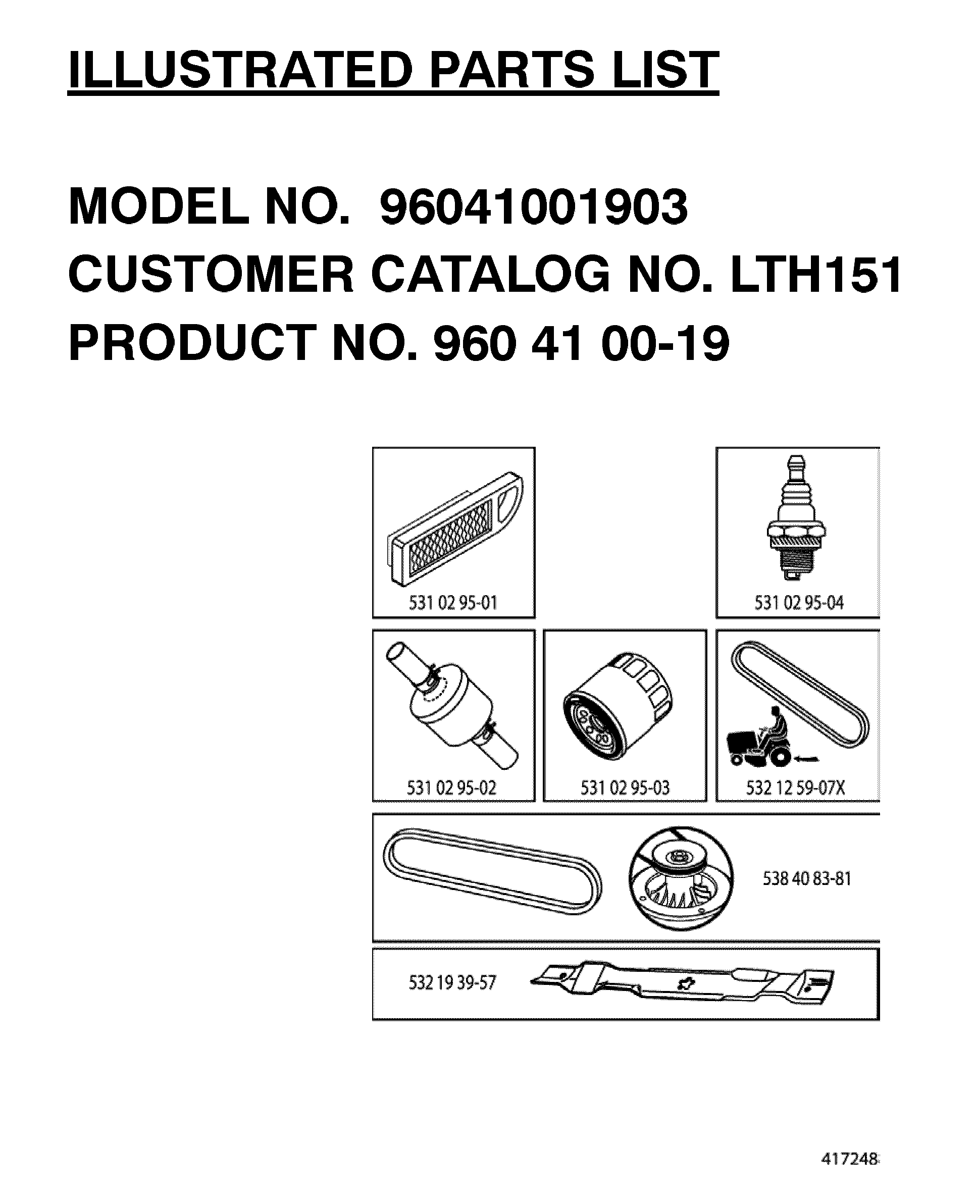 FREQUENTLY USED PARTS