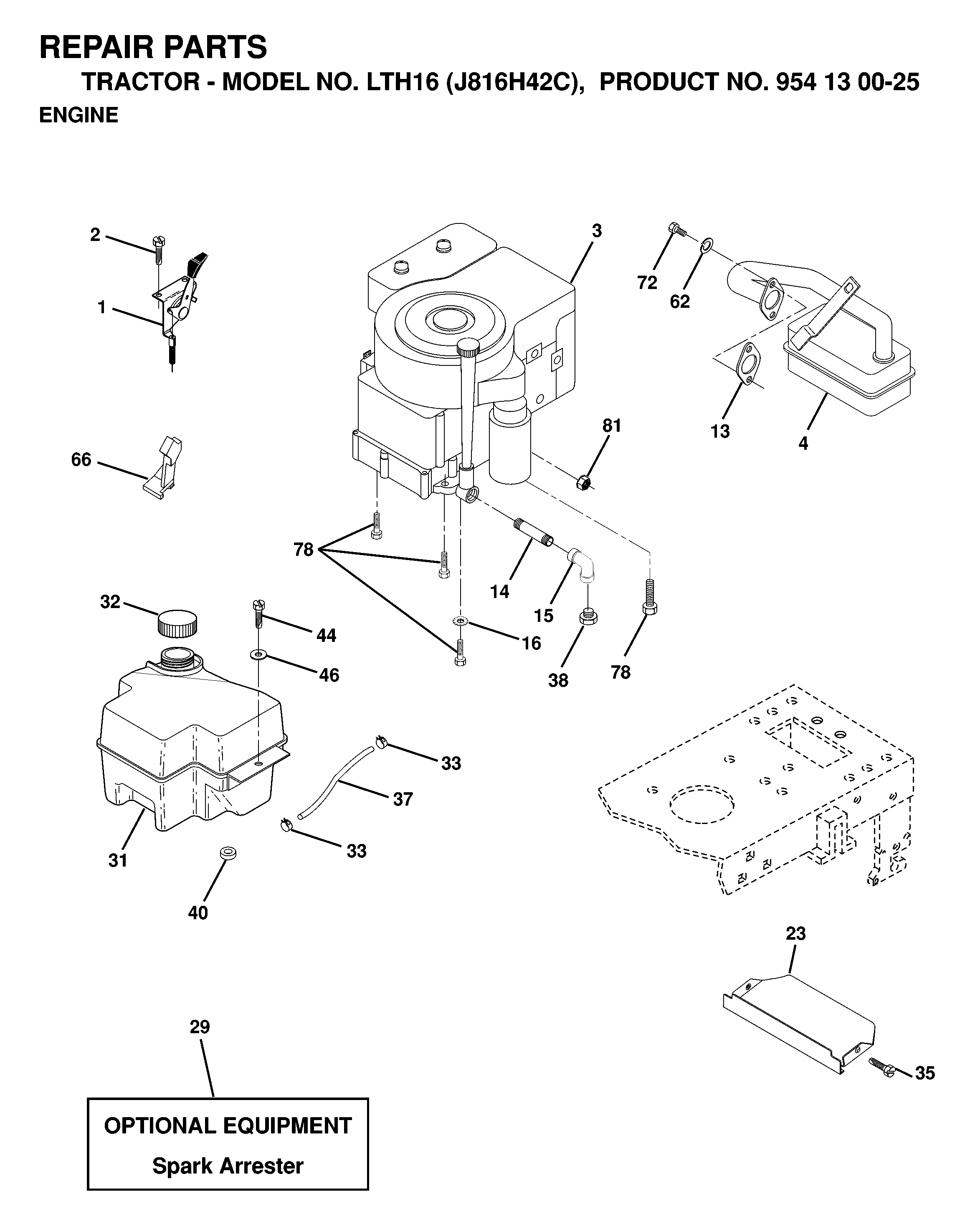 ENGINE & CUTTING EQUIPMENT