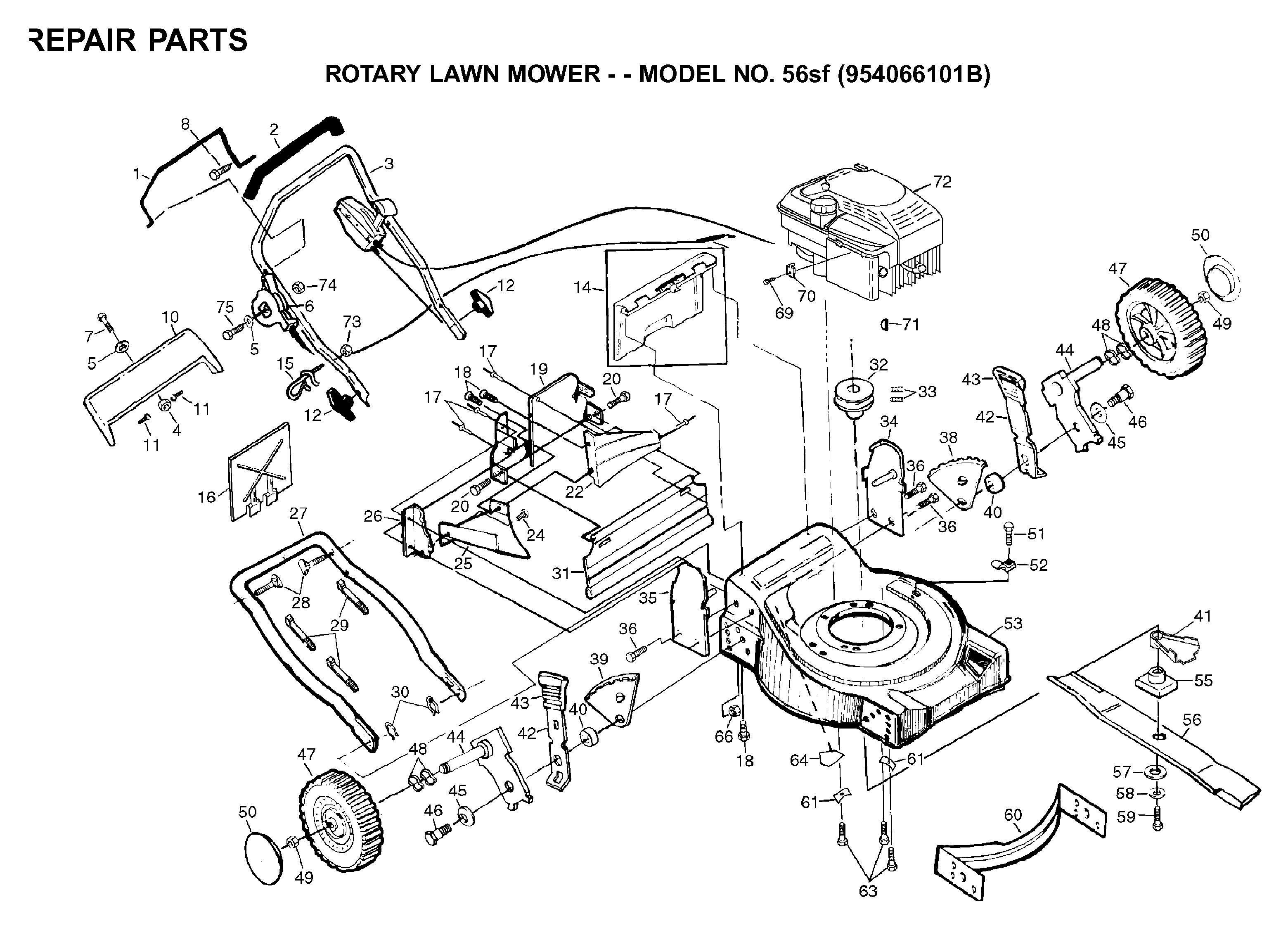 REPAIR PARTS