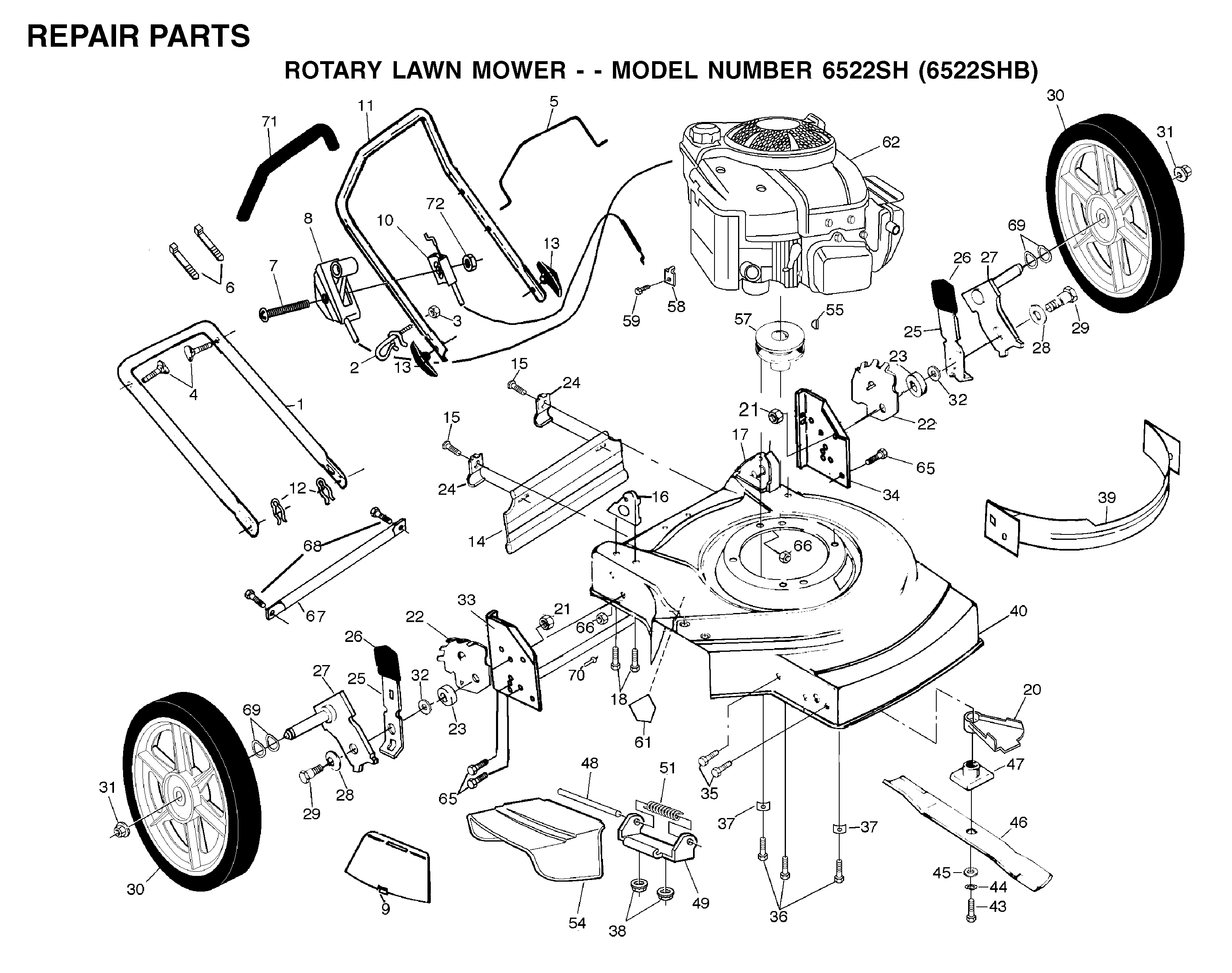 REPAIR PARTS