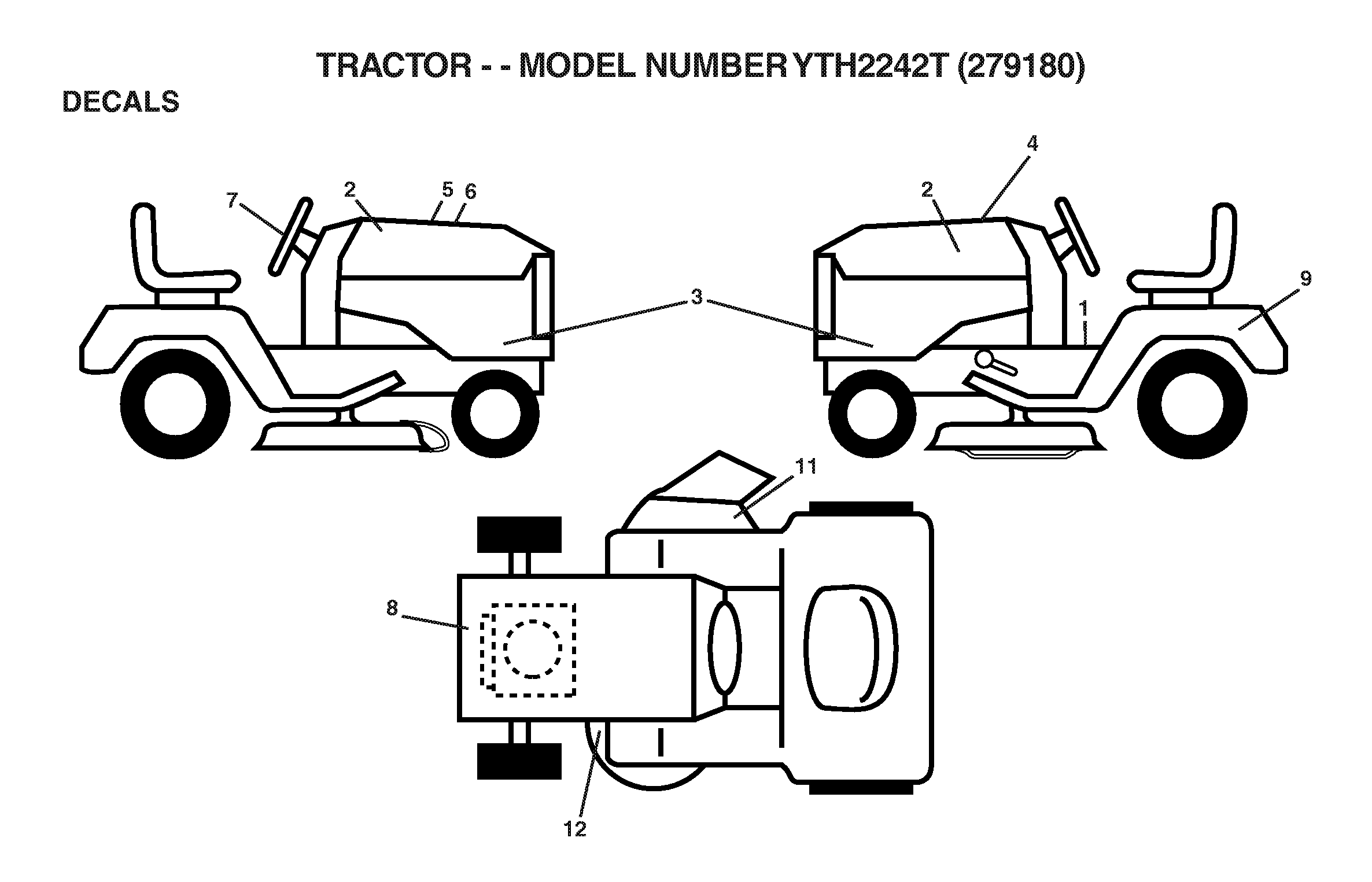 MOWER DECK / CUTTING DECK