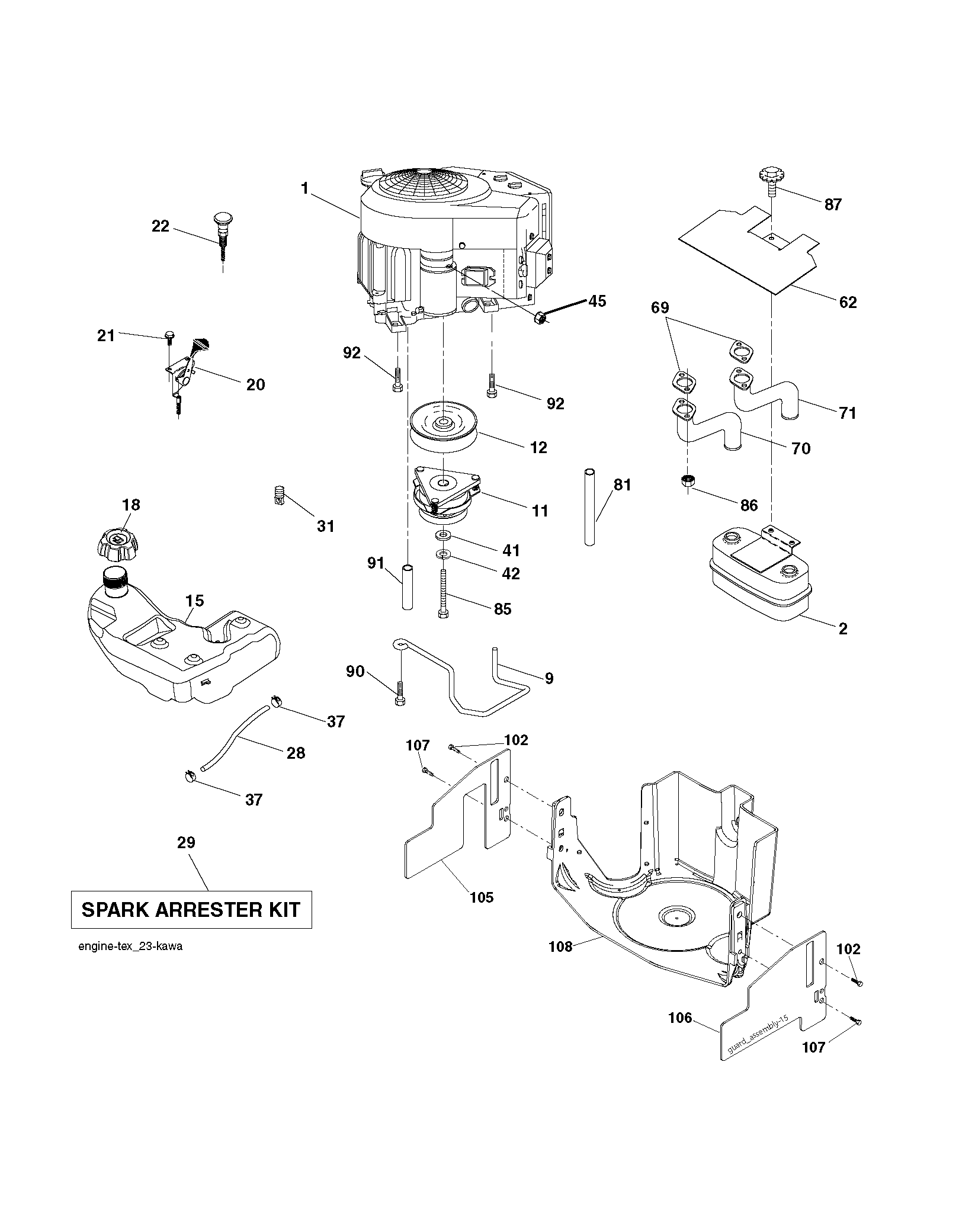 MOWER DECK / CUTTING DECK
