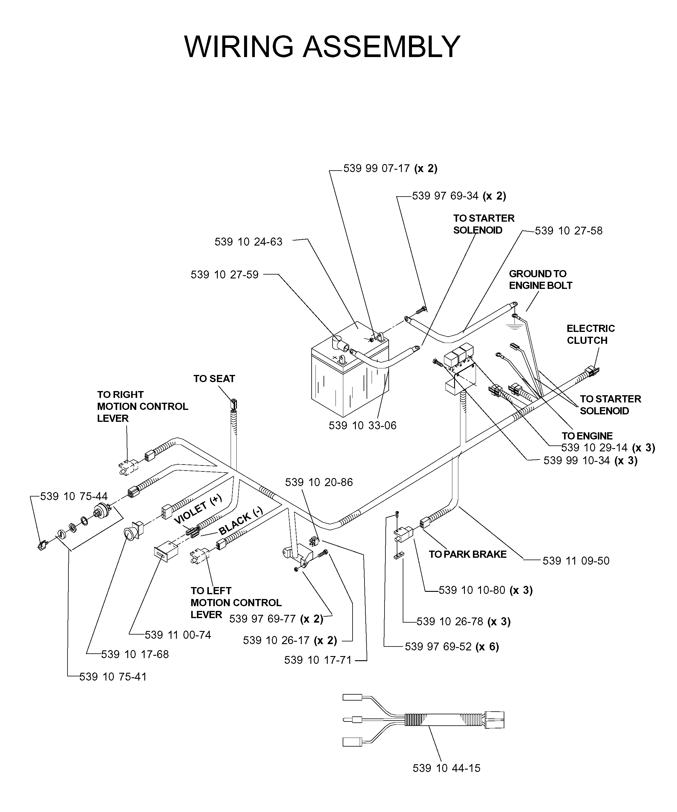 WIRING HARNESS