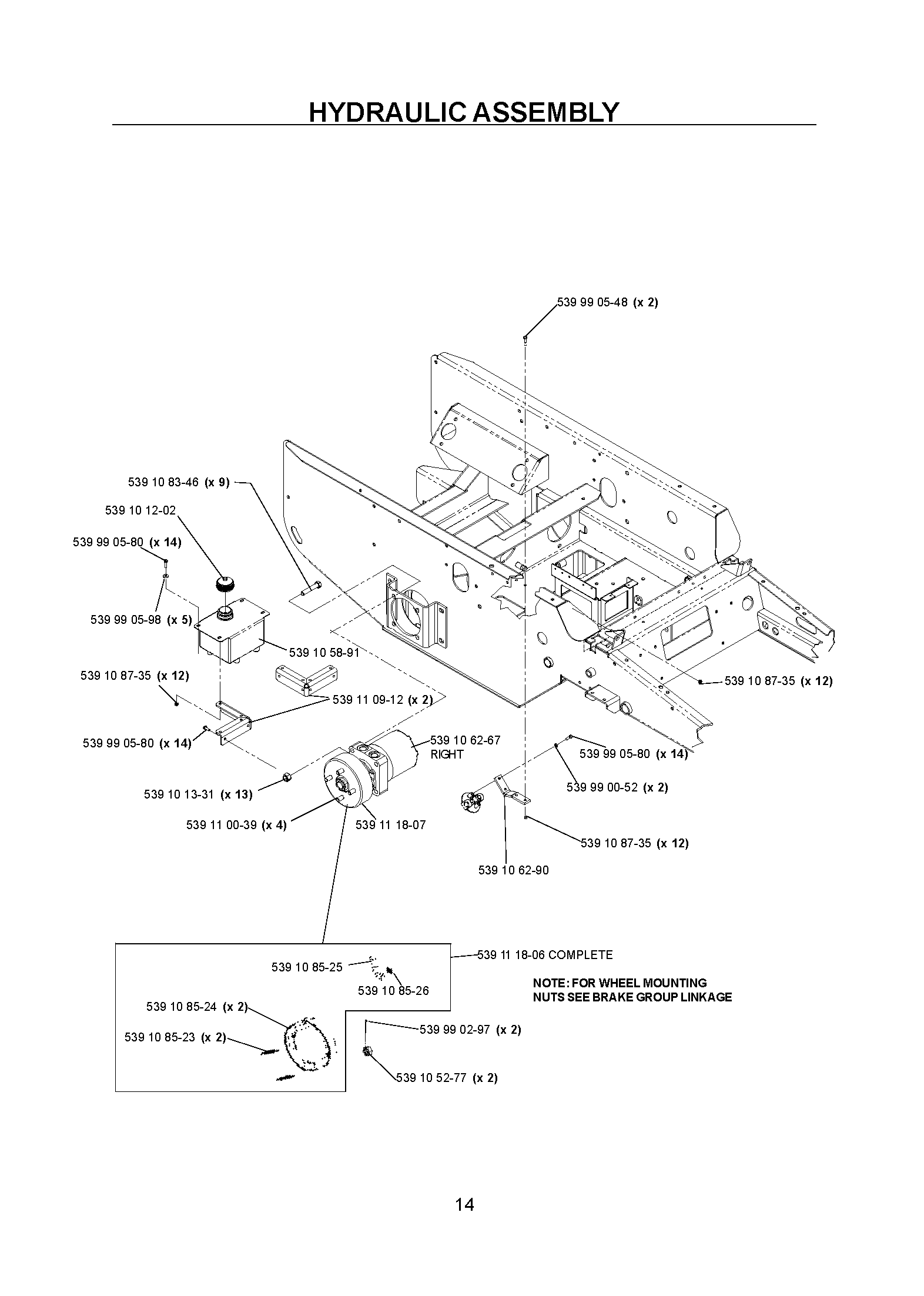 HYDRAULIC FRAME