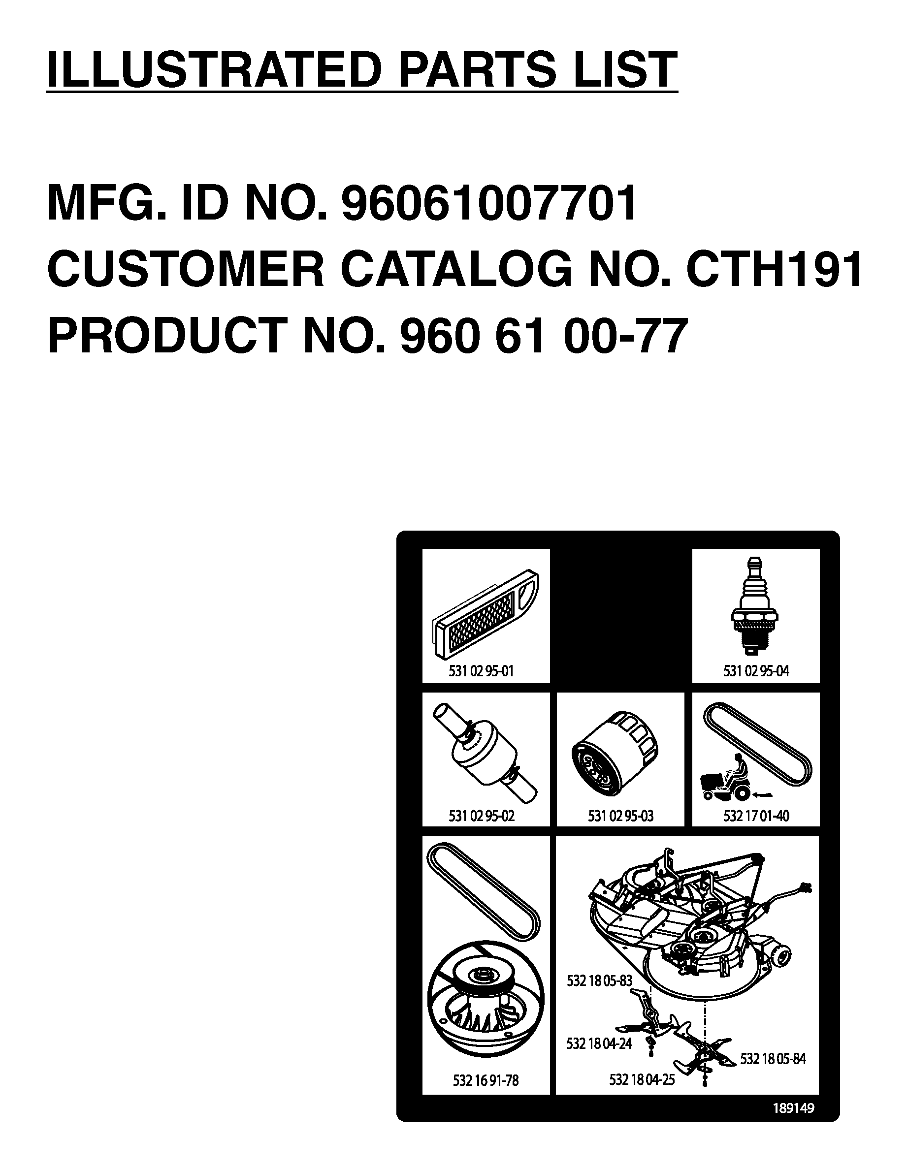FREQUENTLY USED PARTS