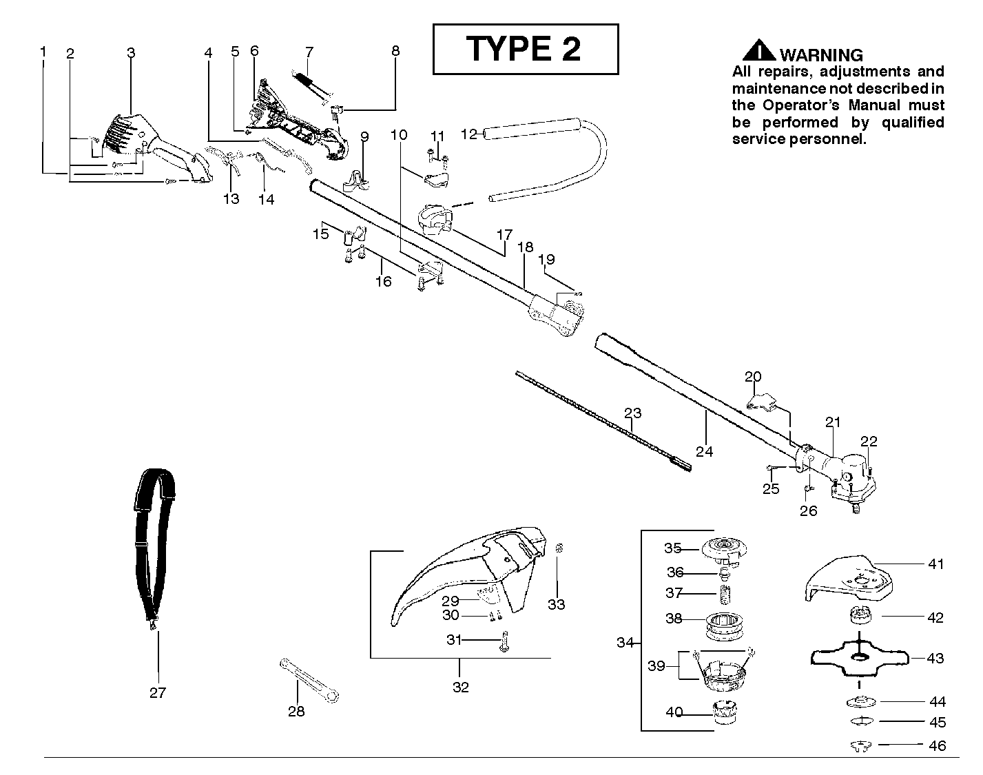 SHAFT & HANDLE