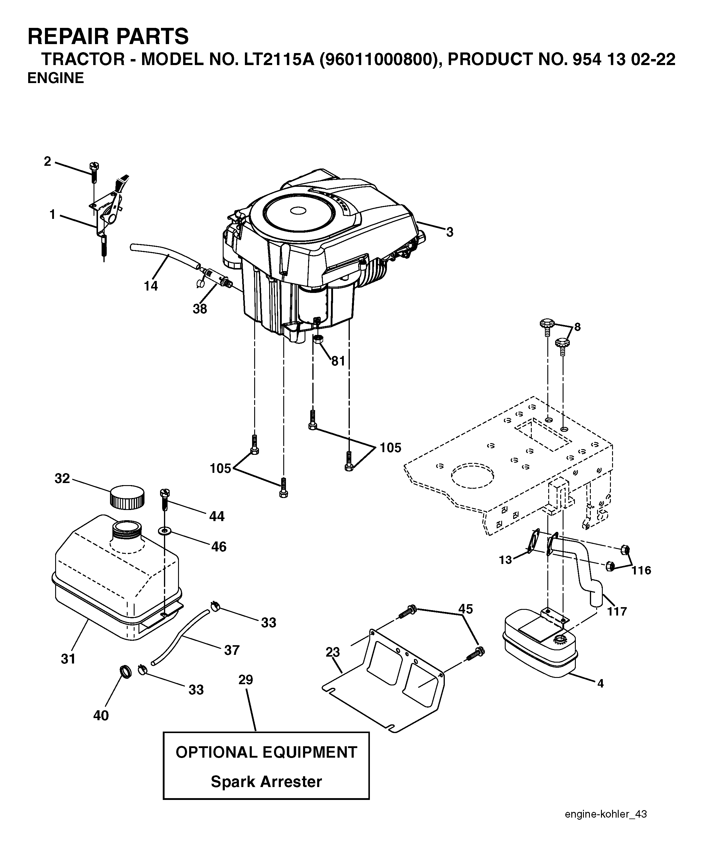 ENGINE & CUTTING EQUIPMENT