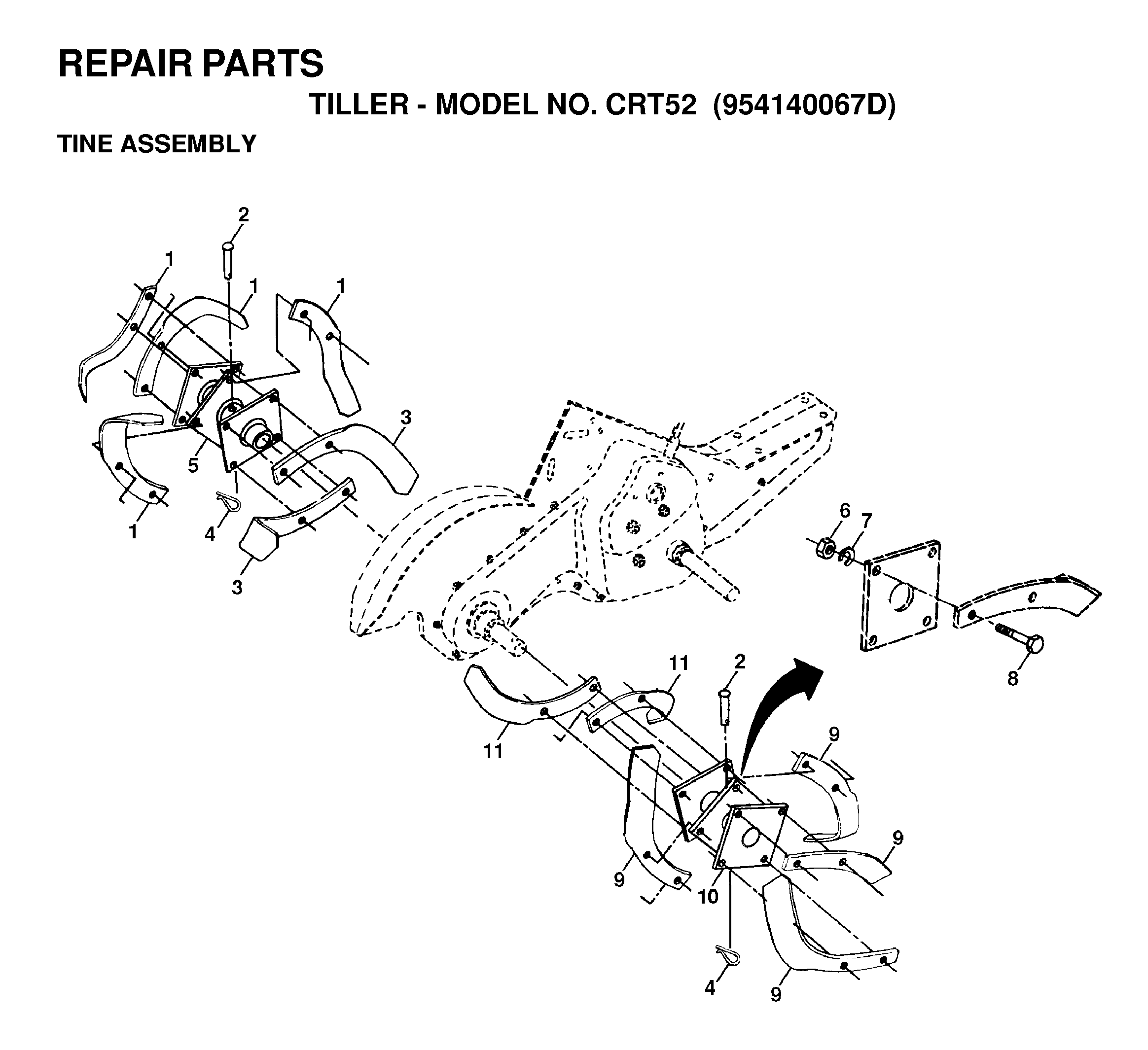 TINE ASSEMBLY