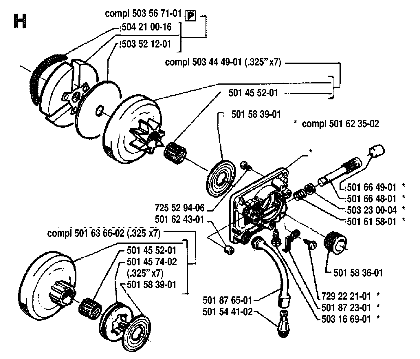 CLUTCH & OIL PUMP