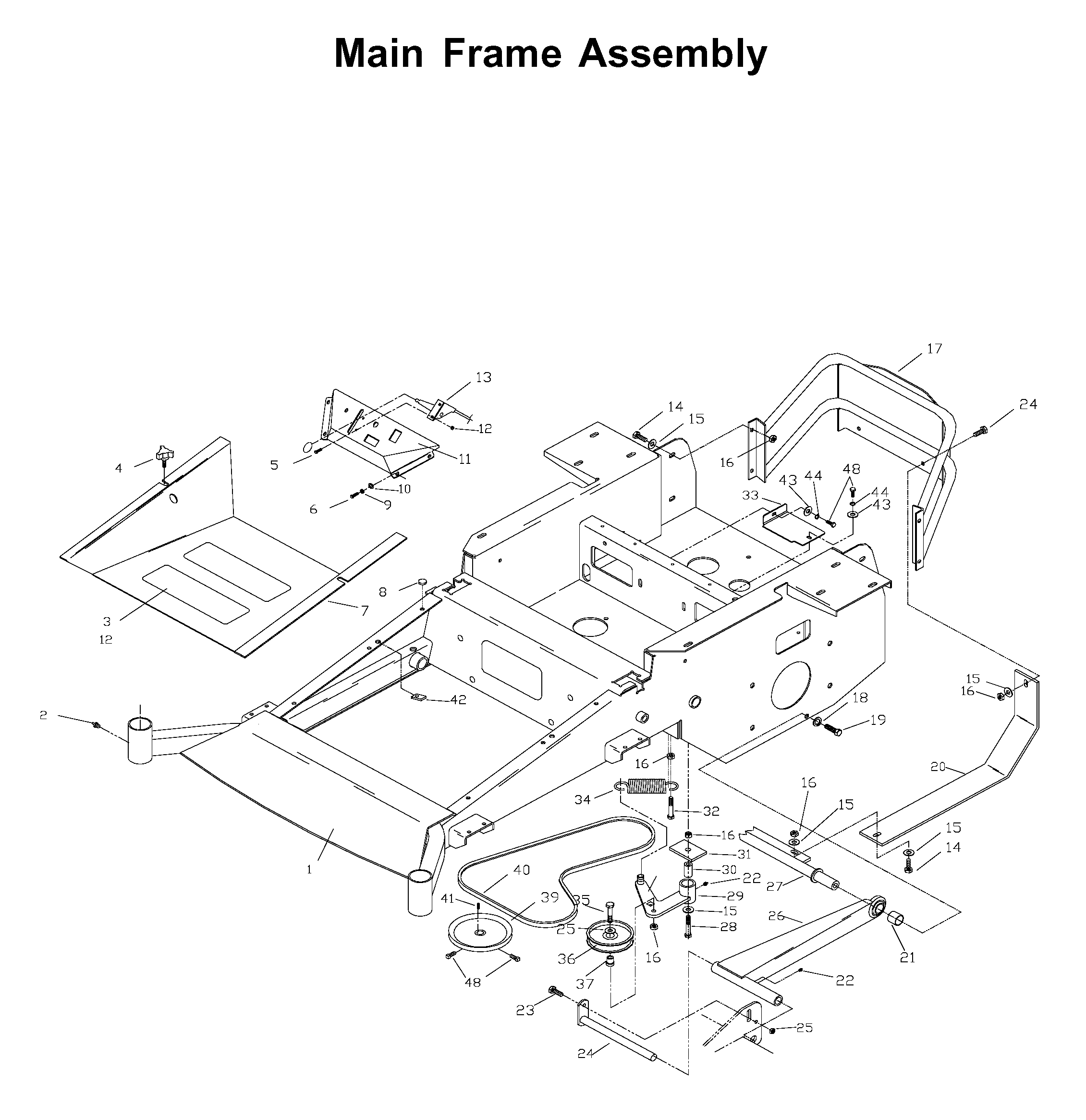 MAINFRAME, LEFT SIDE