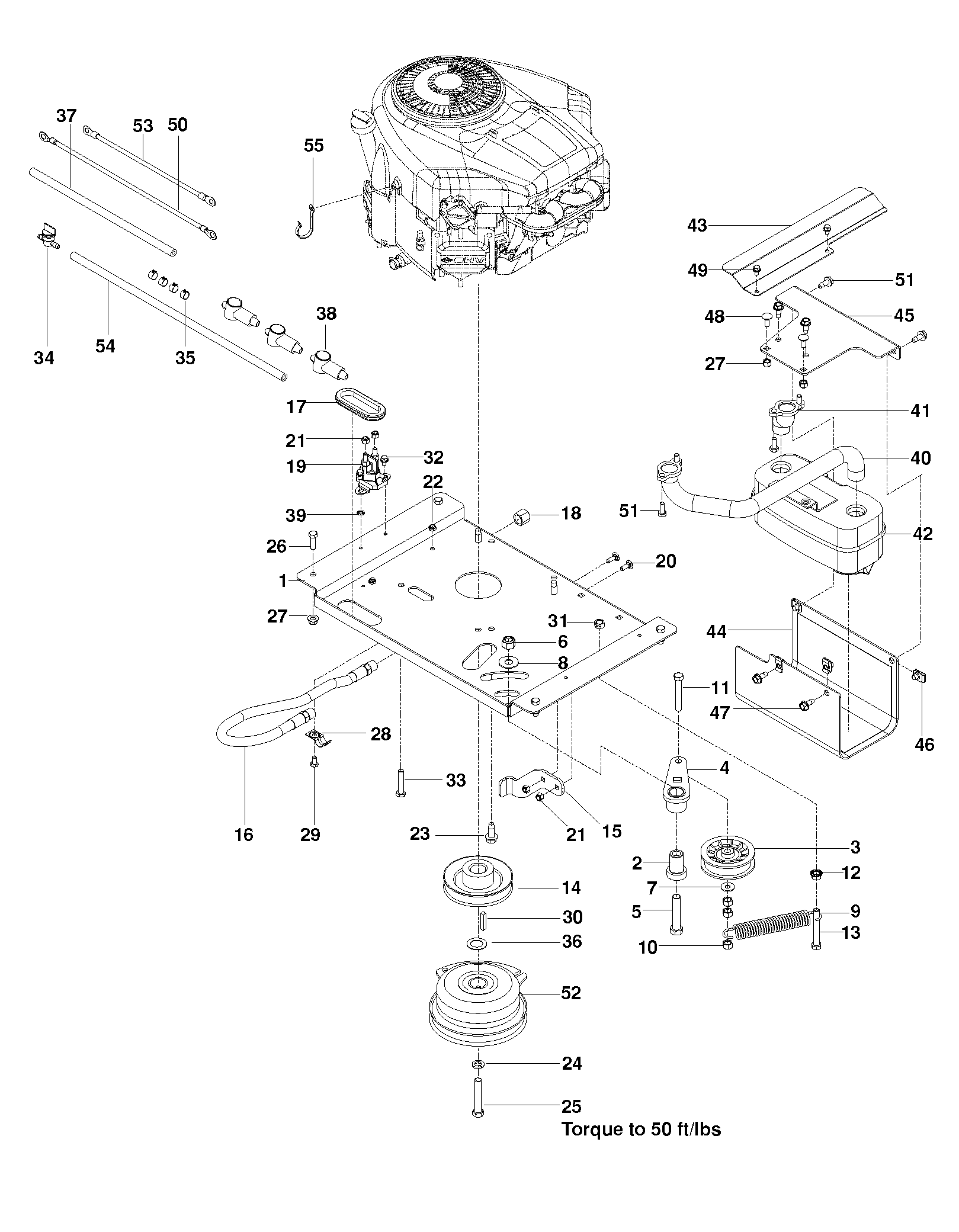 ENGINE PLATE