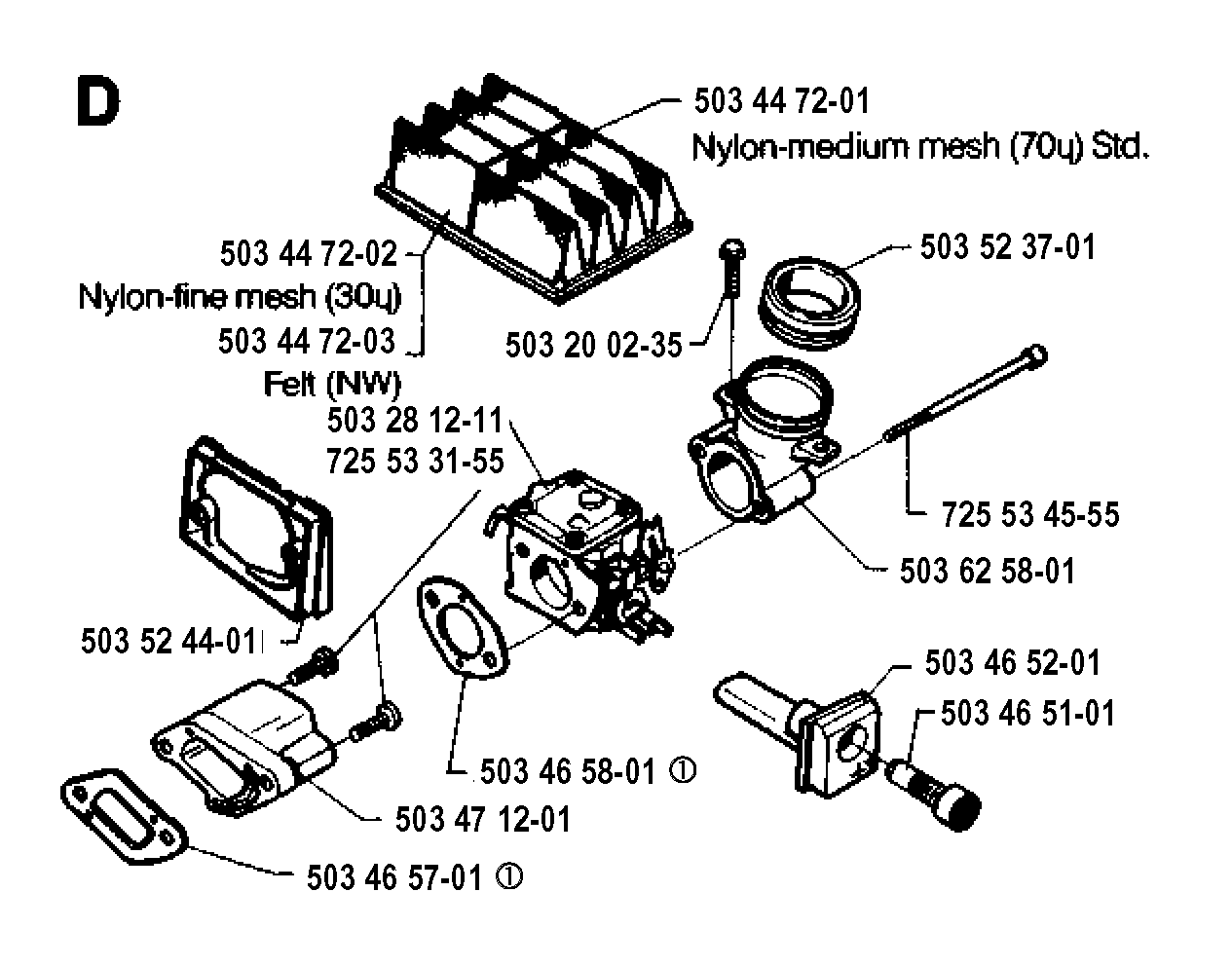 CARBURETOR & AIR FILTER