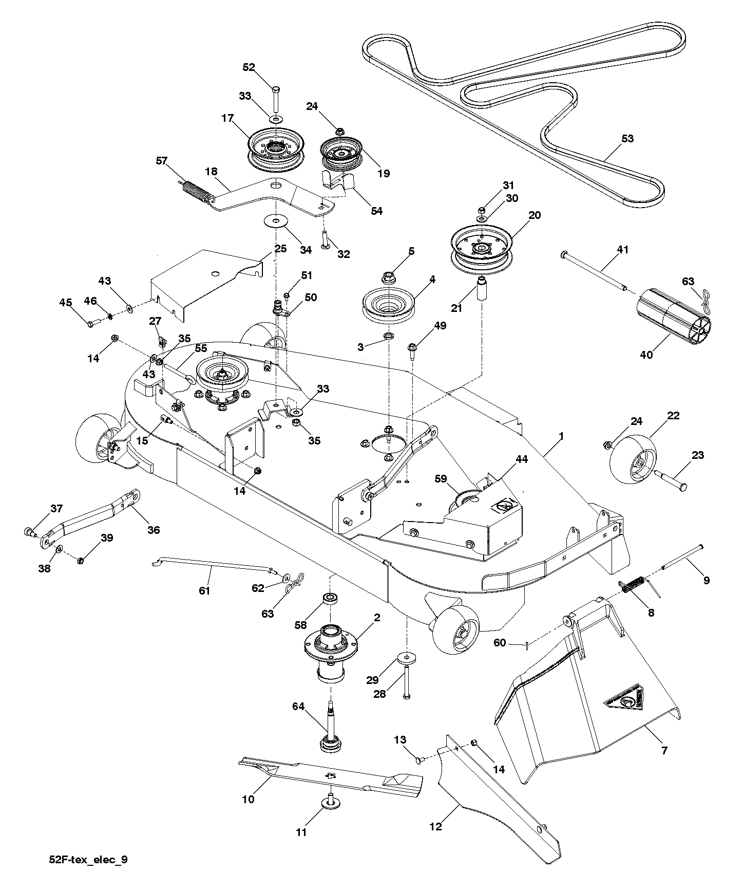 MOWER DECK / CUTTING DECK