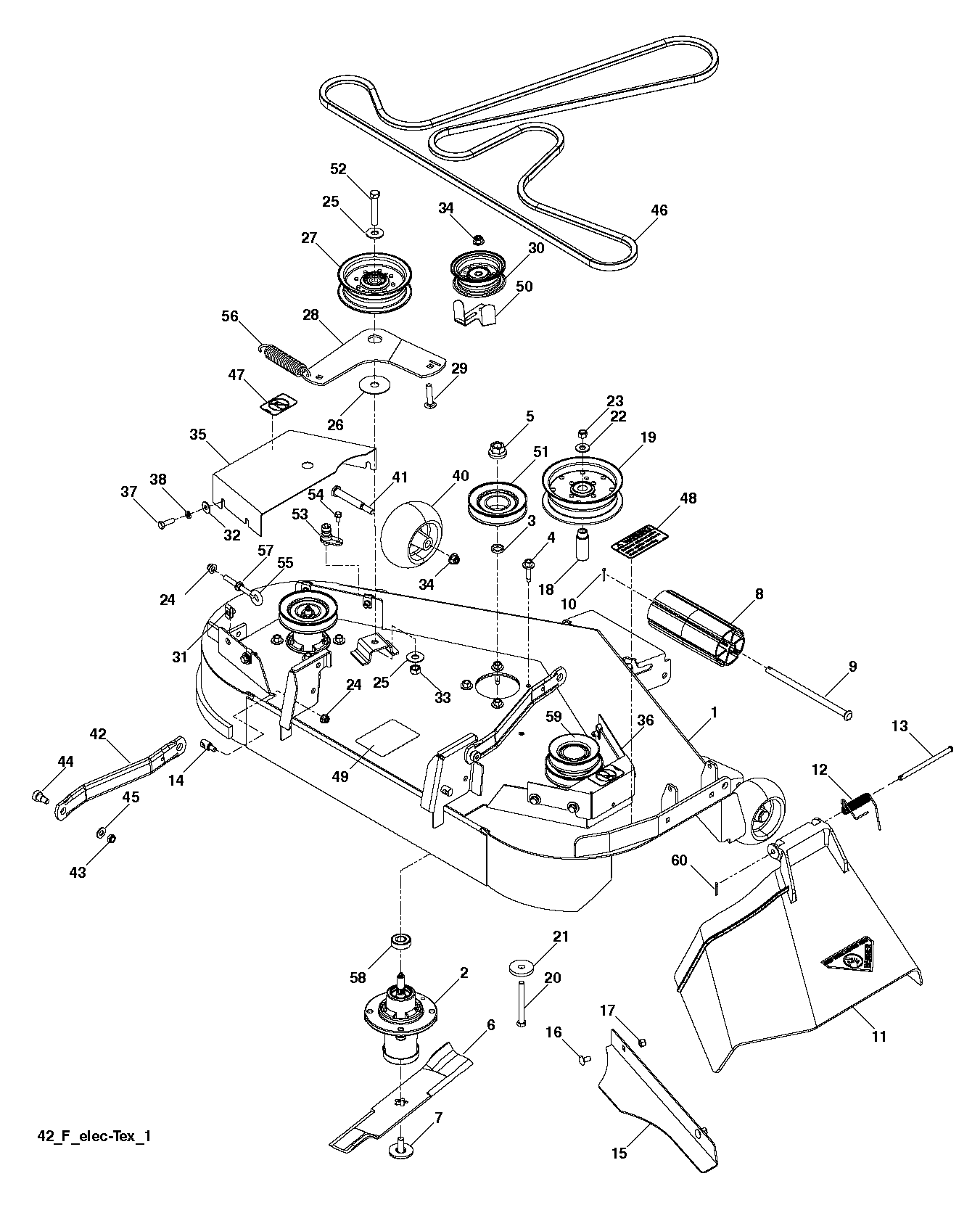 MOWER DECK / CUTTING DECK