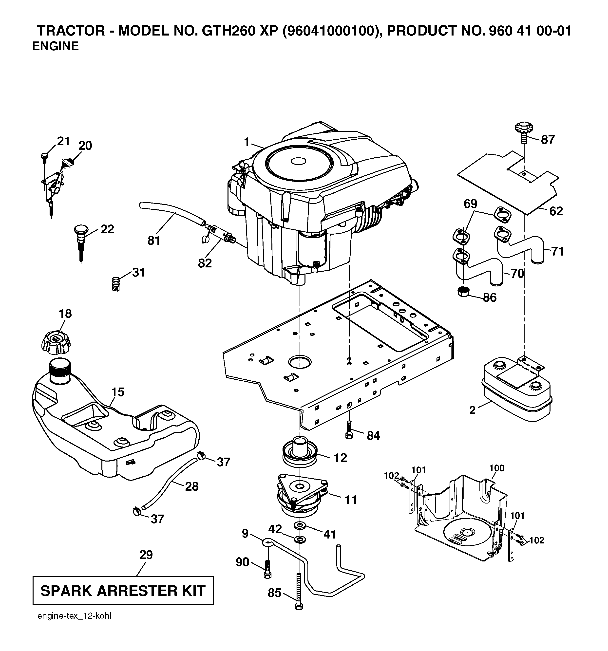 ENGINE & CUTTING EQUIPMENT