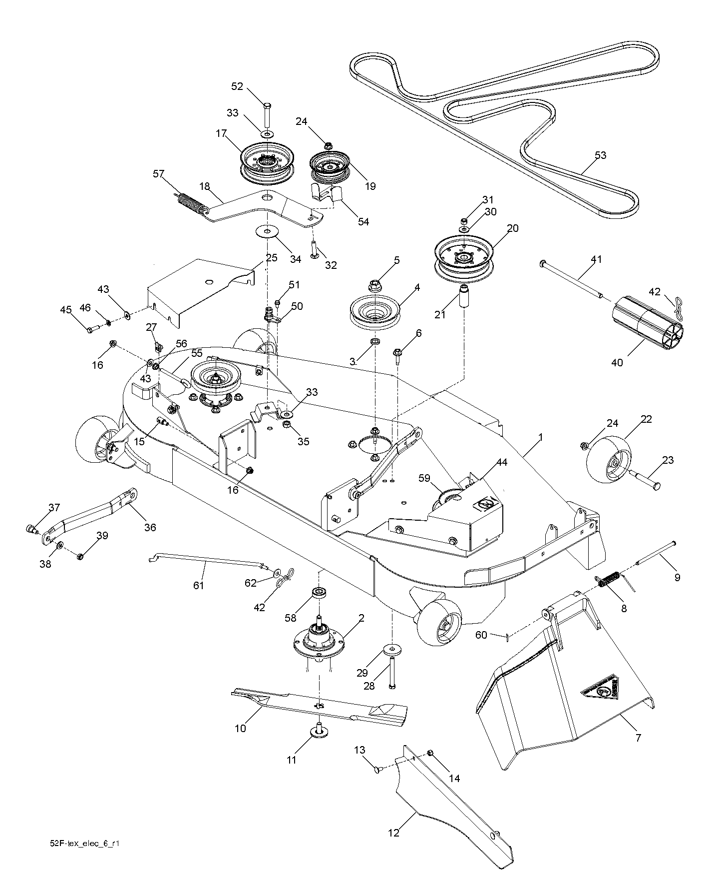 MOWER DECK / CUTTING DECK