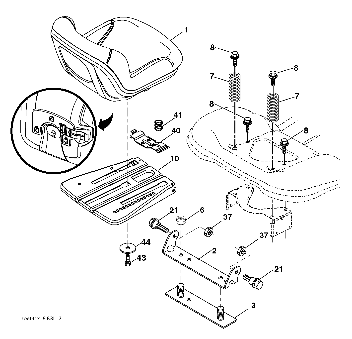 MOWER DECK / CUTTING DECK