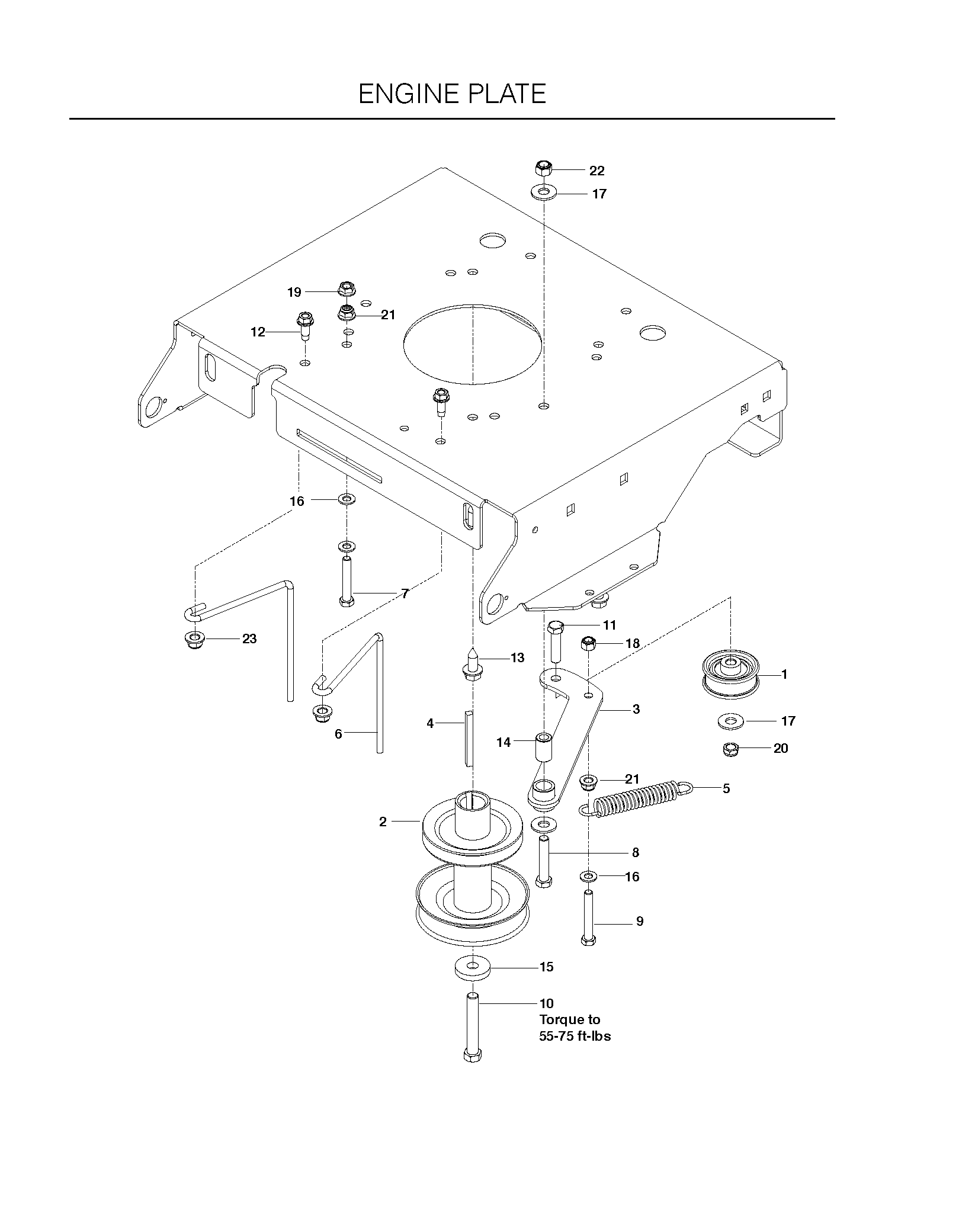 ENGINE PLATE