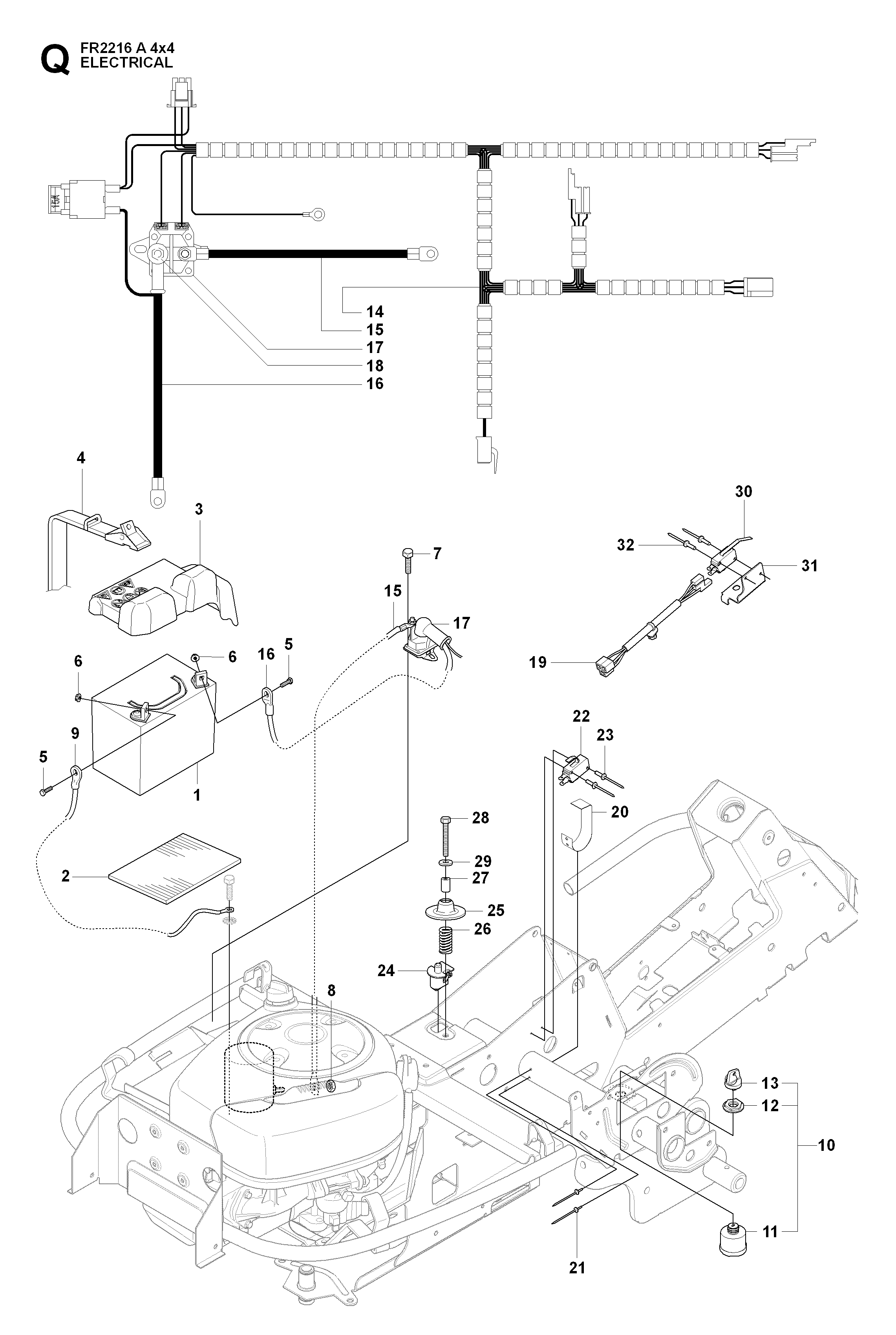 MOWER DECK / CUTTING DECK