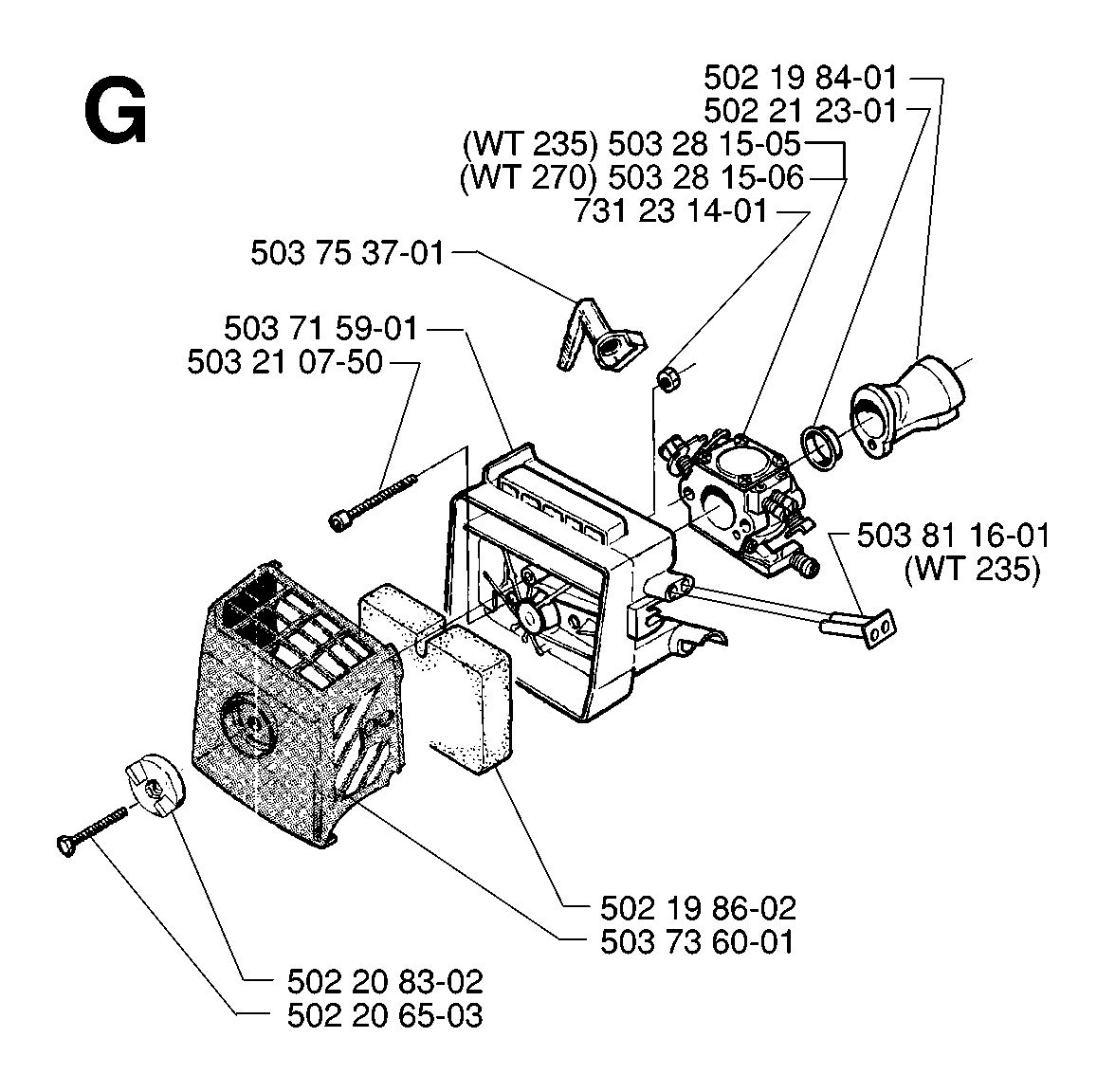 CARBURETOR & AIR FILTER
