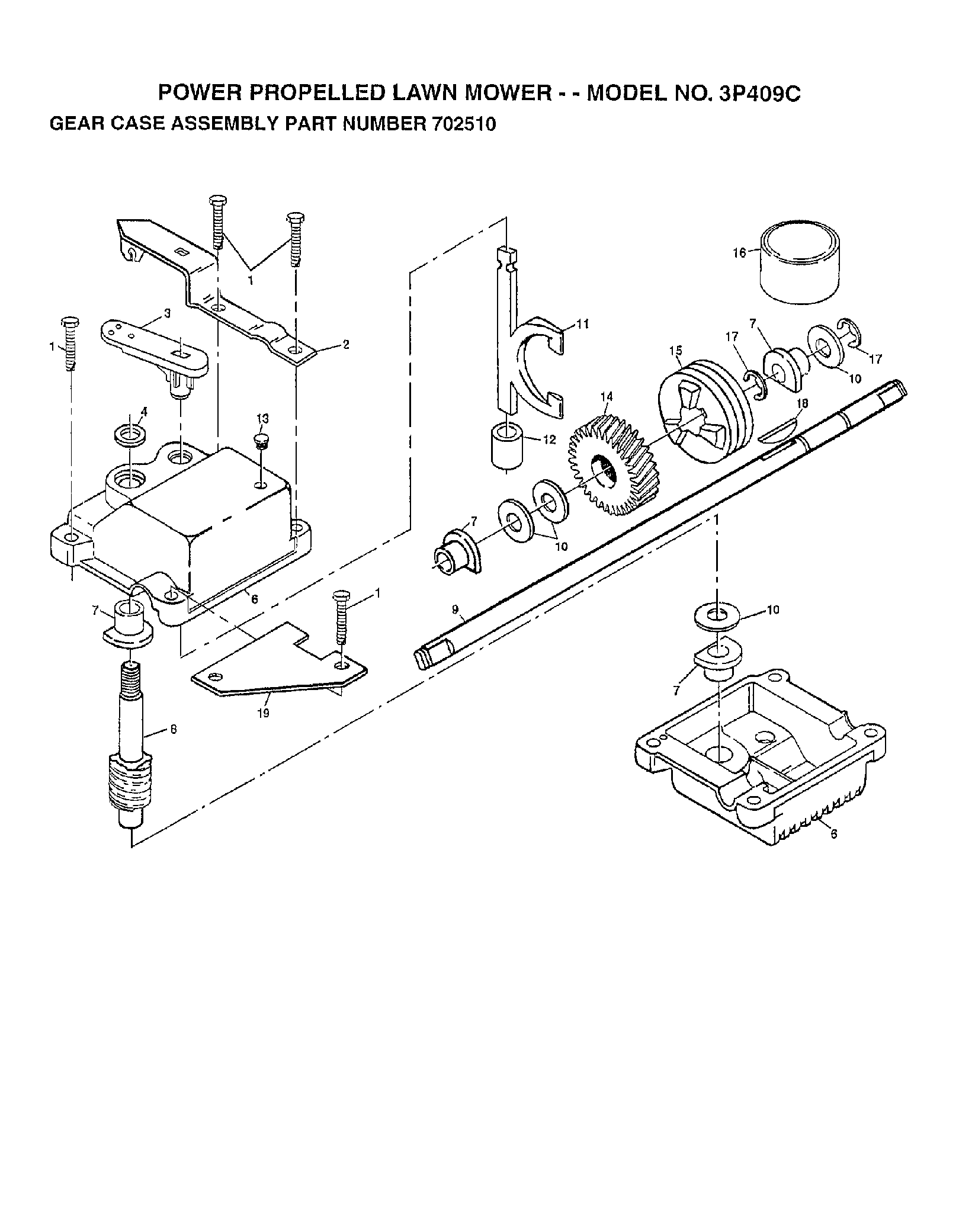 MOWER LIFT / DECK LIFT
