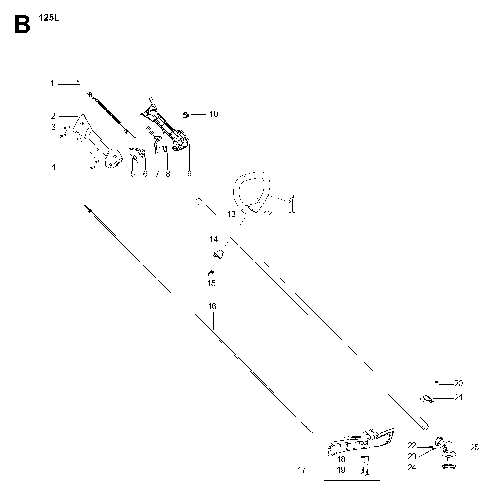 SHAFT & HANDLE