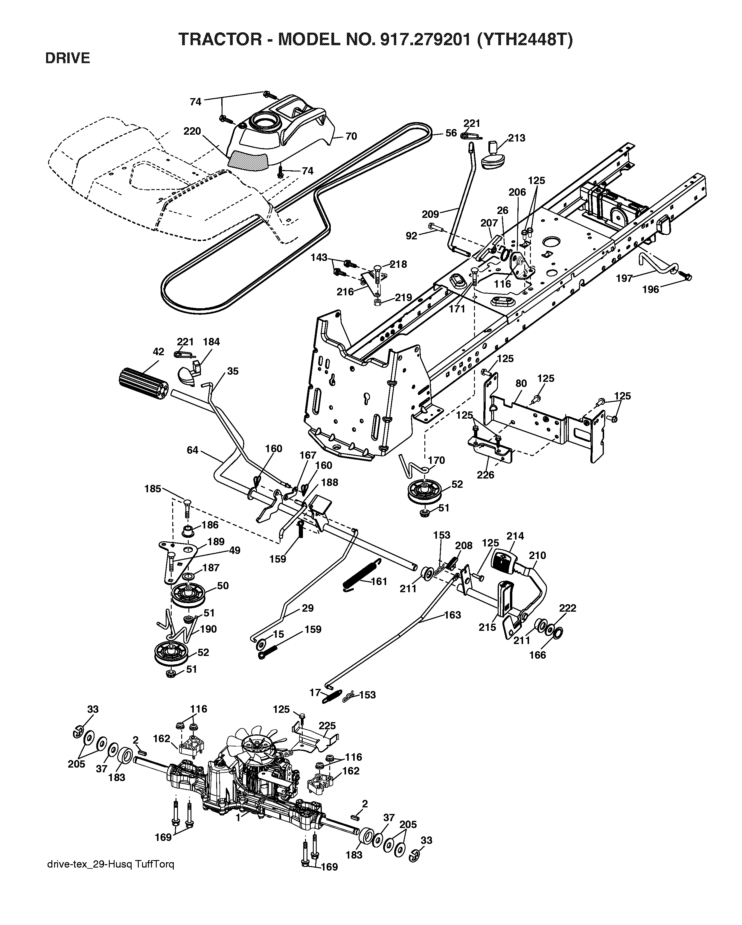 MOWER DECK / CUTTING DECK
