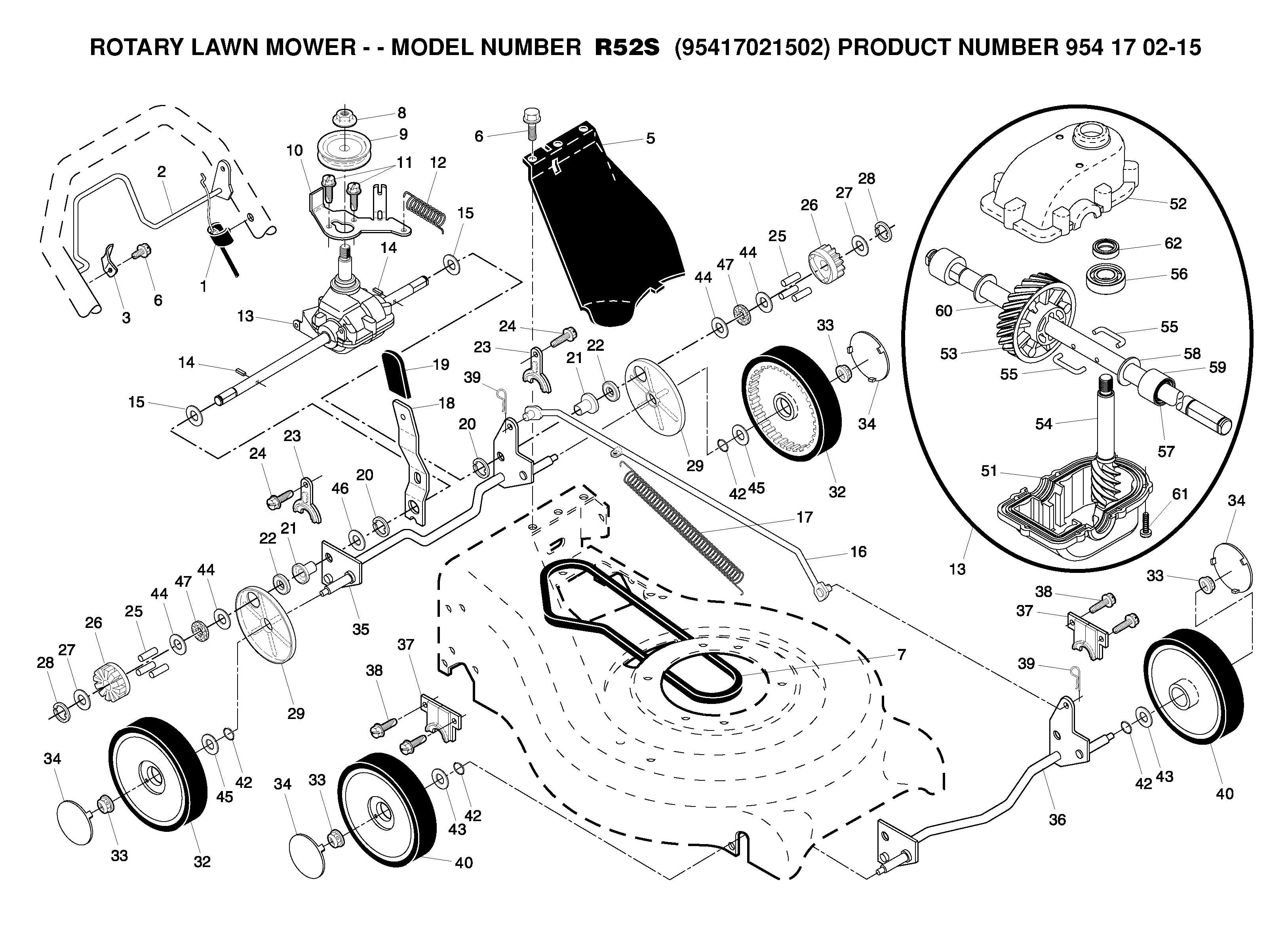 WHEEL & DEPTH STAKE ASSEMBLY