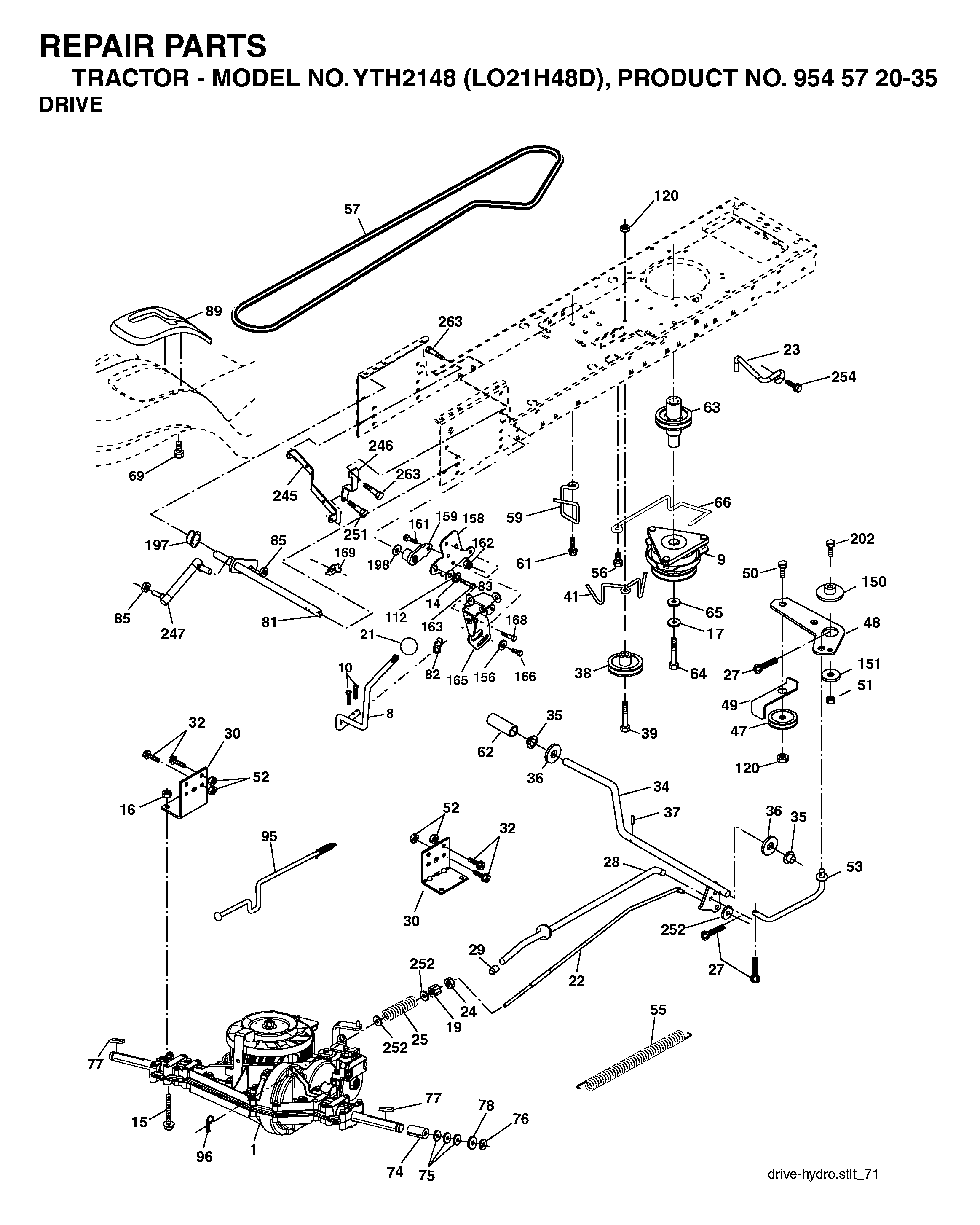 MOWER LIFT / DECK LIFT