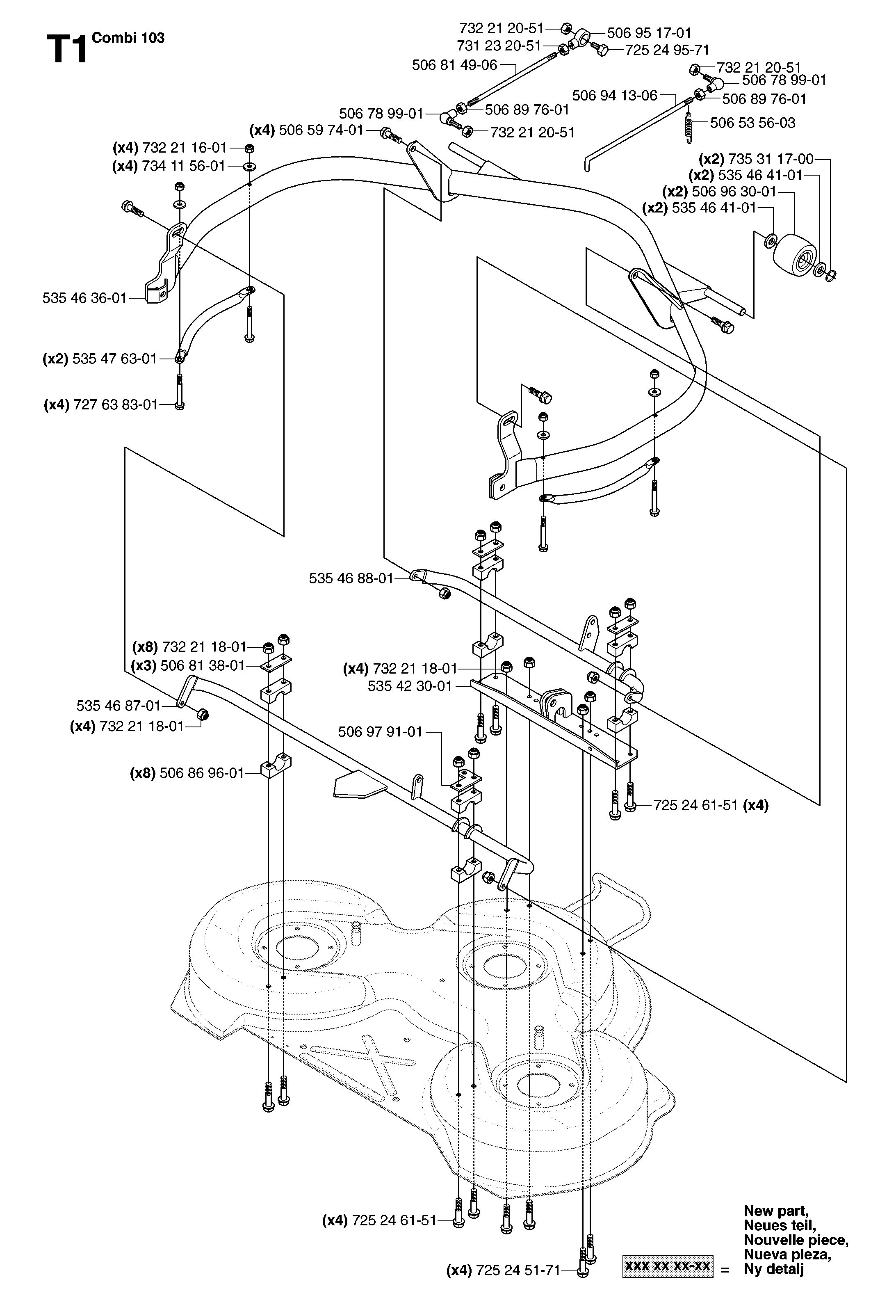103CM CUTTING DECK