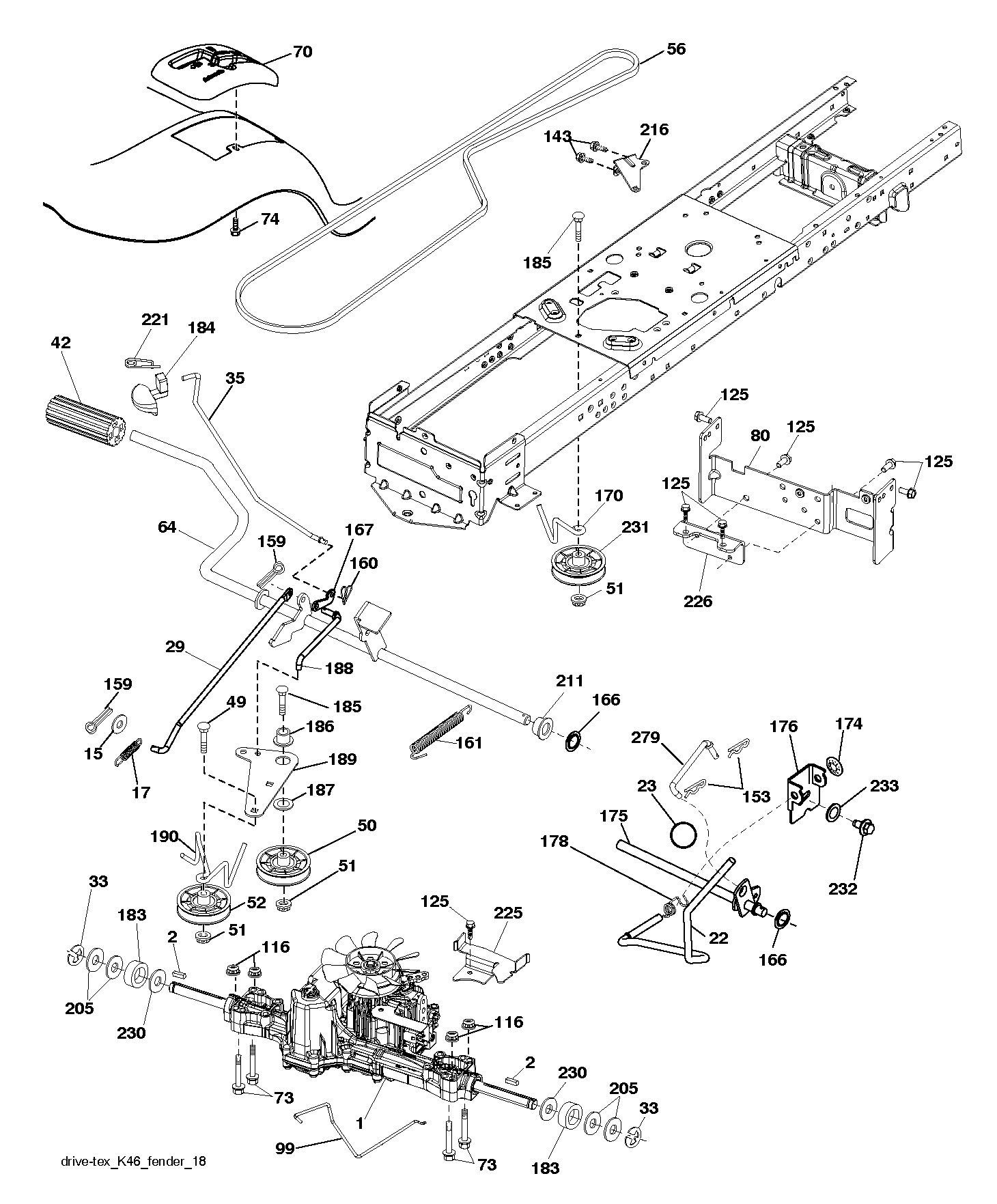 MOWER DECK / CUTTING DECK