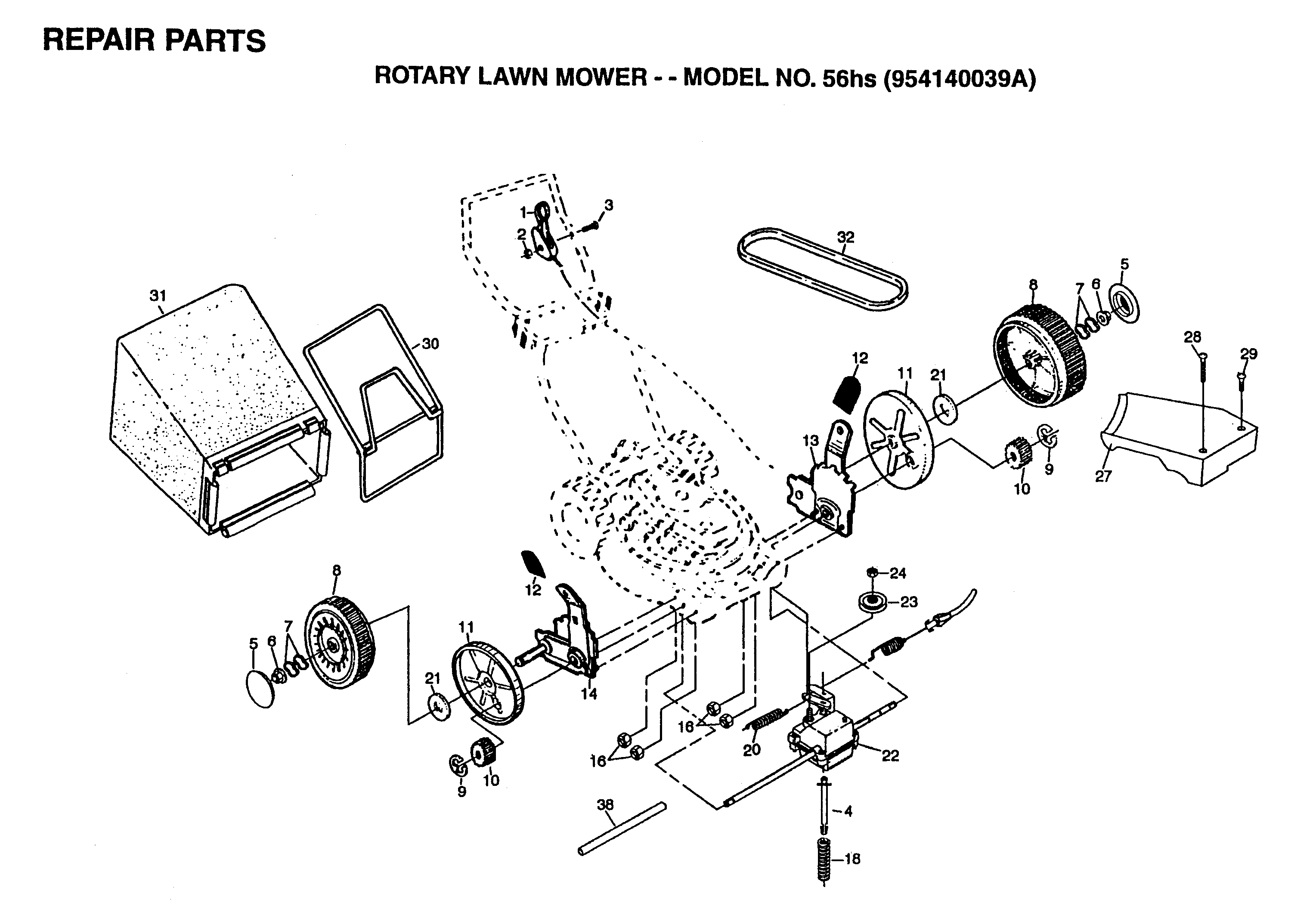 REPAIR PARTS