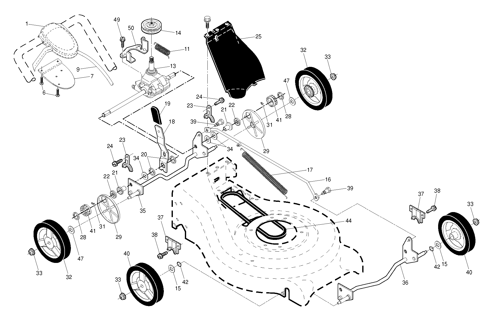 MOWER DECK / CUTTING DECK